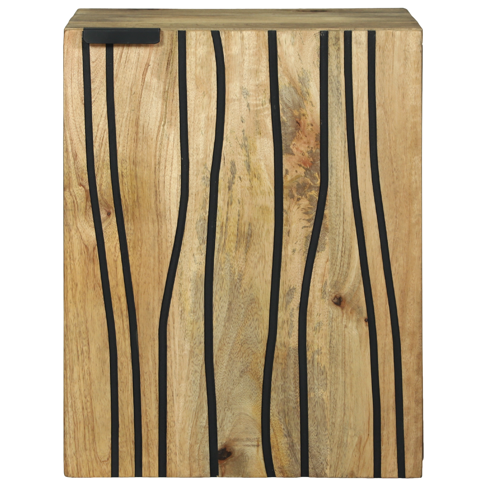 Bathroom Wall Cabinet 38x33.5x48 cm Solid Wood Mango & Engineered Wood - Image 3