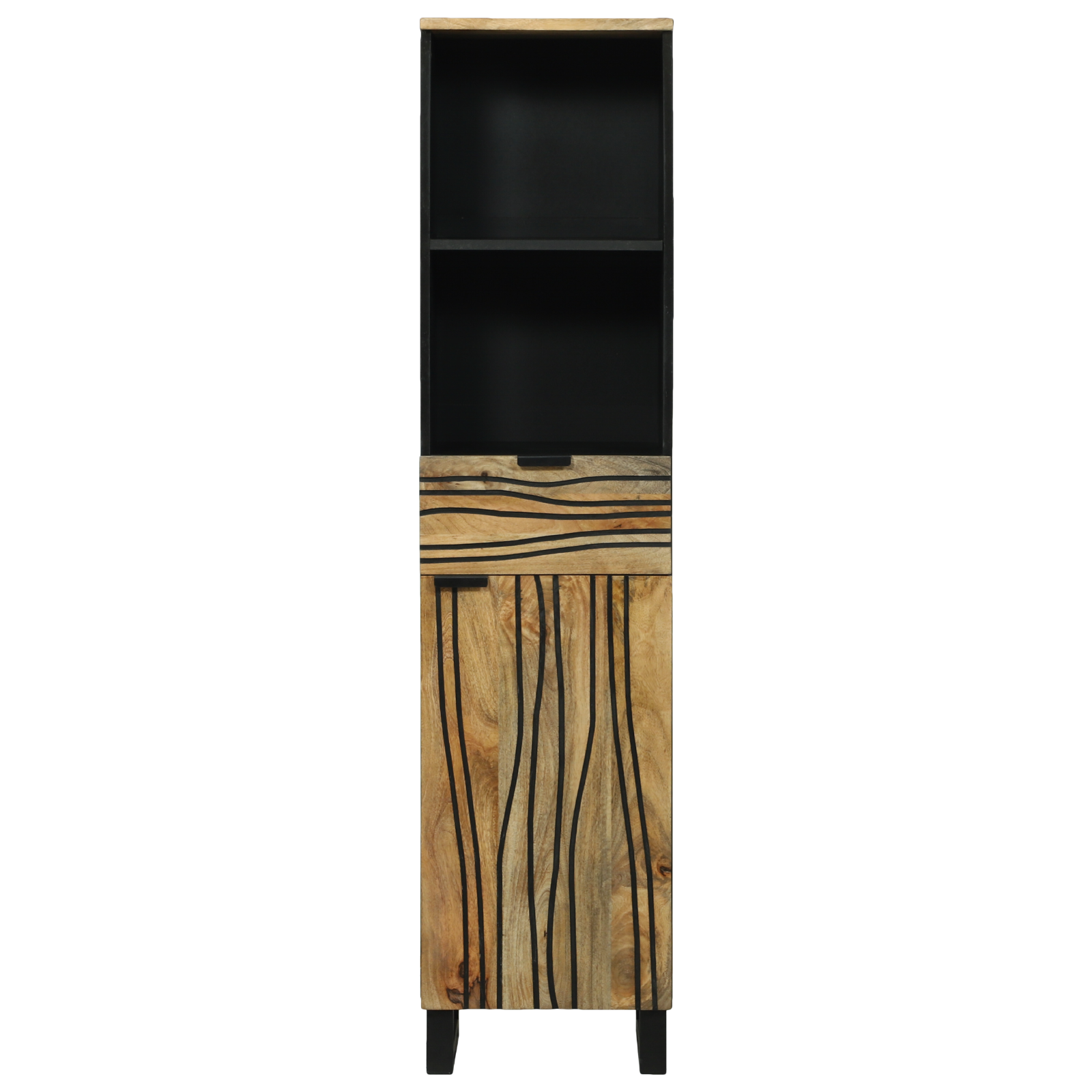 Bathroom Cabinet 38x33.5x160 cm Solid Wood Mango - Image 3
