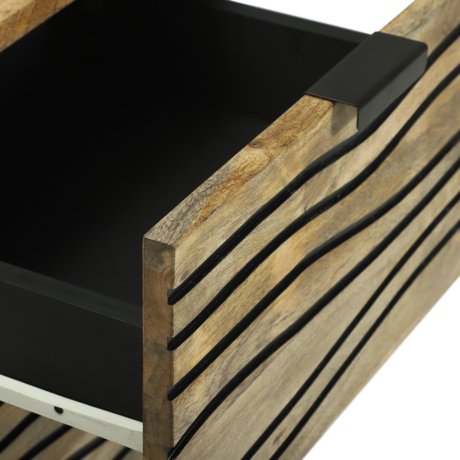 Sideboard 40x33.5x75 cm Solid Wood Mango and Engineered Wood - Image 7