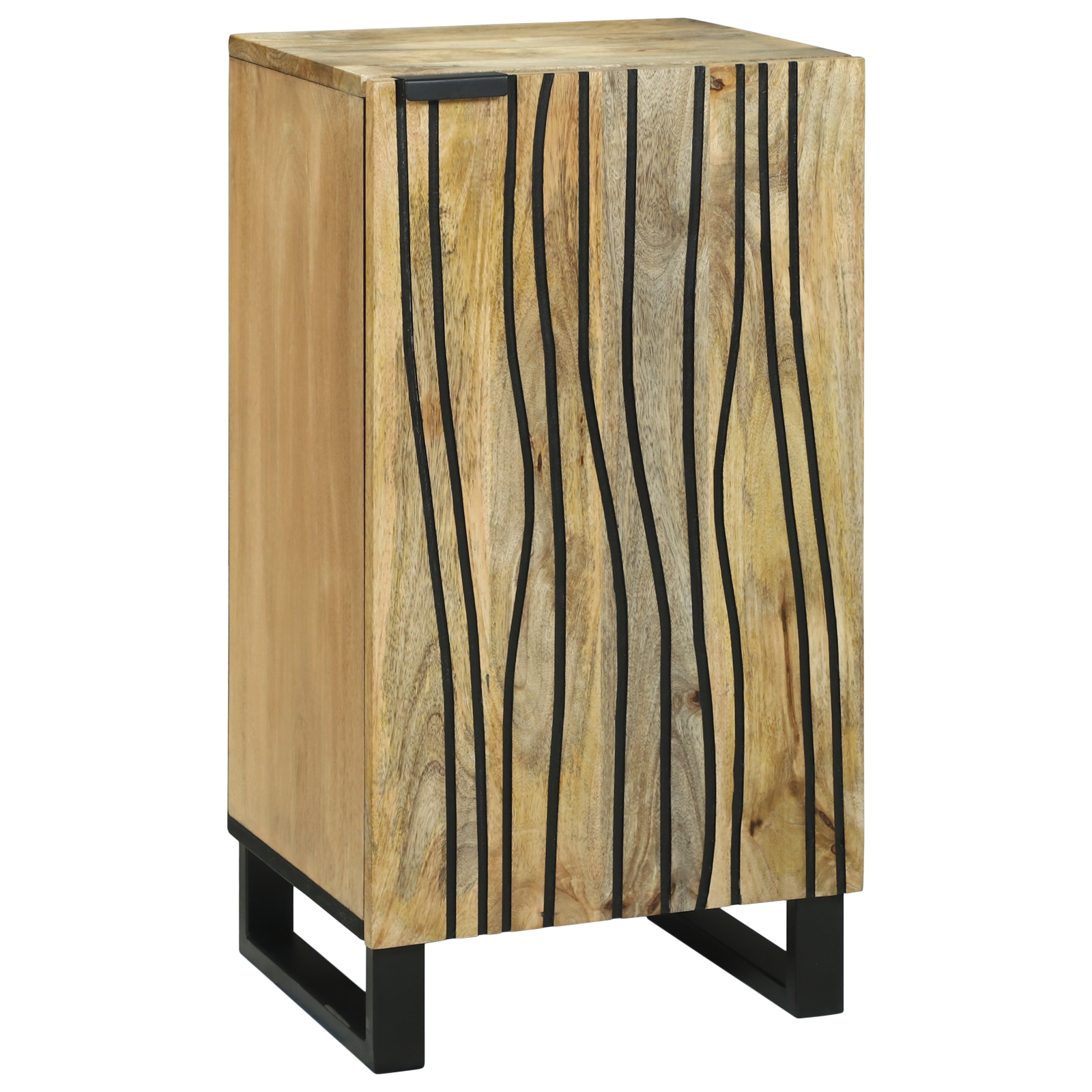 Sideboard 40×33.5×75 cm Massief Hout van Mango
