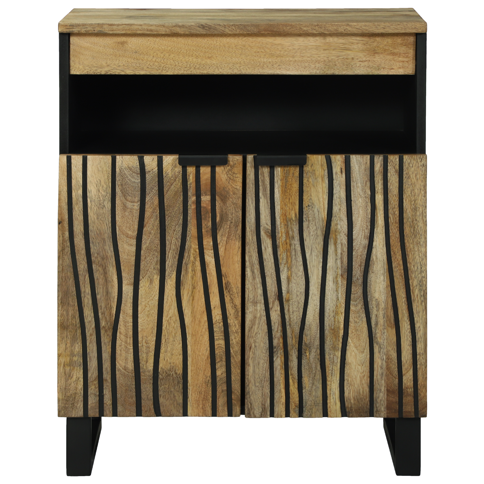 Sideboard 60x33.5x75 cm Solid Wood Mango - Image 3