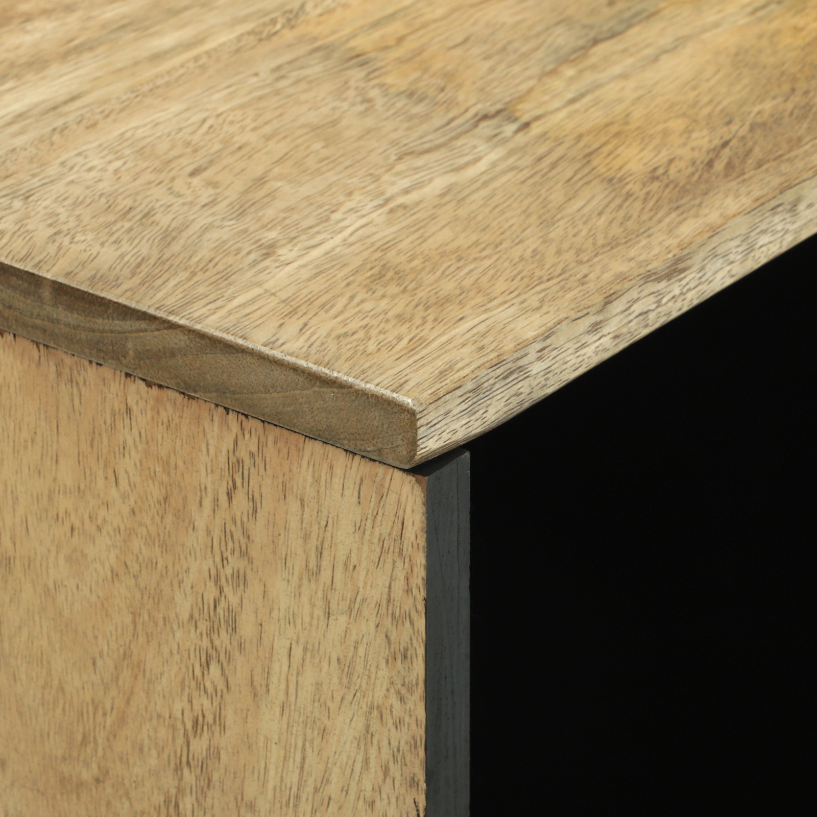 Sideboard 80x33.5x75 cm Solid Wood Mango - Image 6