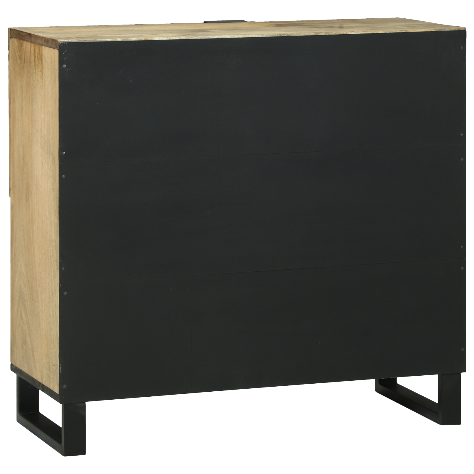 Sideboard 80x33.5x75 cm Solid Wood Mango - Image 5