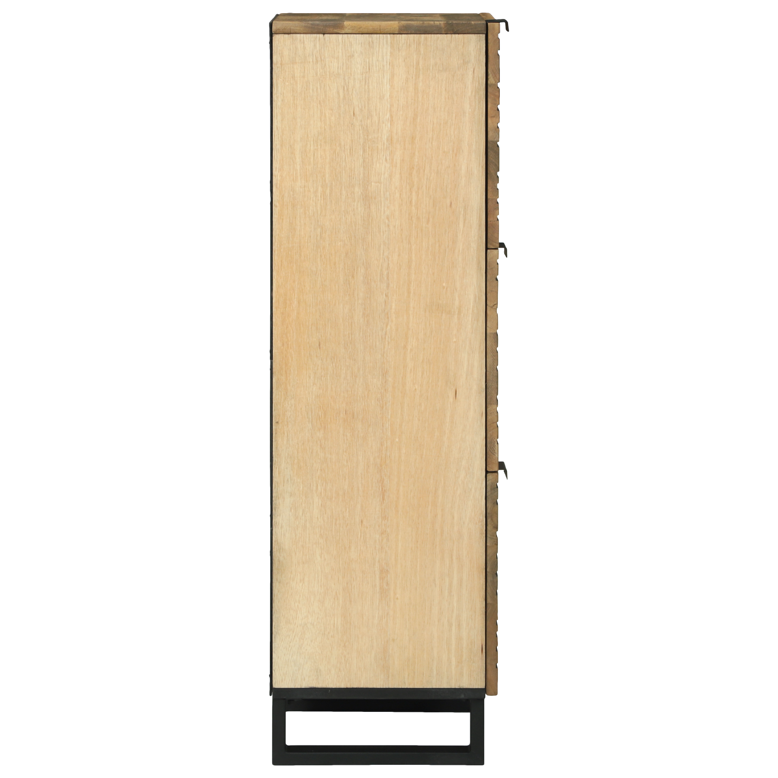 Highboard 40x33.5x110 cm Solid Wood Mango - Image 4