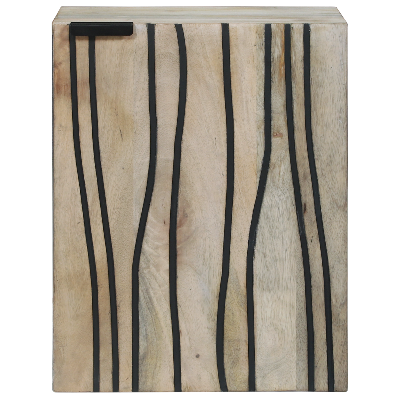 Thumbnail - vidaXL Spülenschrank mit Regal mit Speicher mit Tür Braun 38 x 33,5 x 48 cm