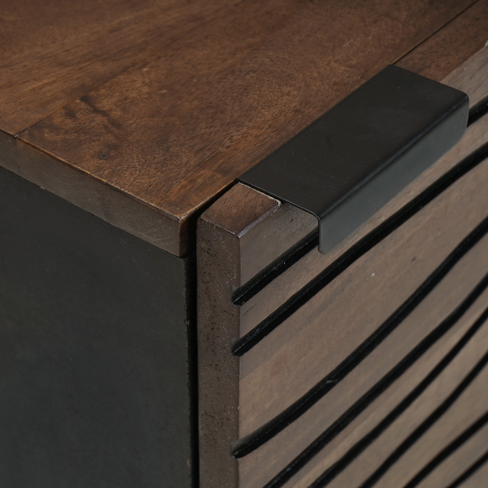 Bedside Cabinet 40x33.5x46 cm Solid Wood Mango - Image 6