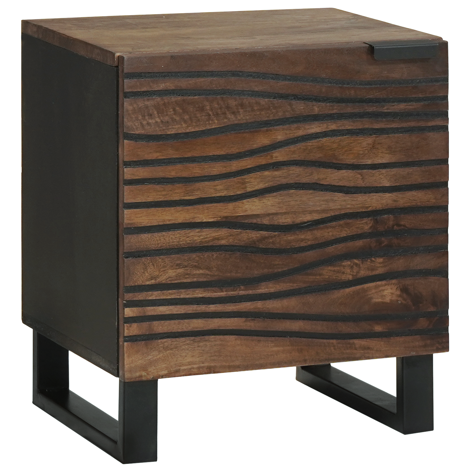 Bedside Cabinets 2 pcs 40x33,5x46 cm Solid Wood Mango - Image 2