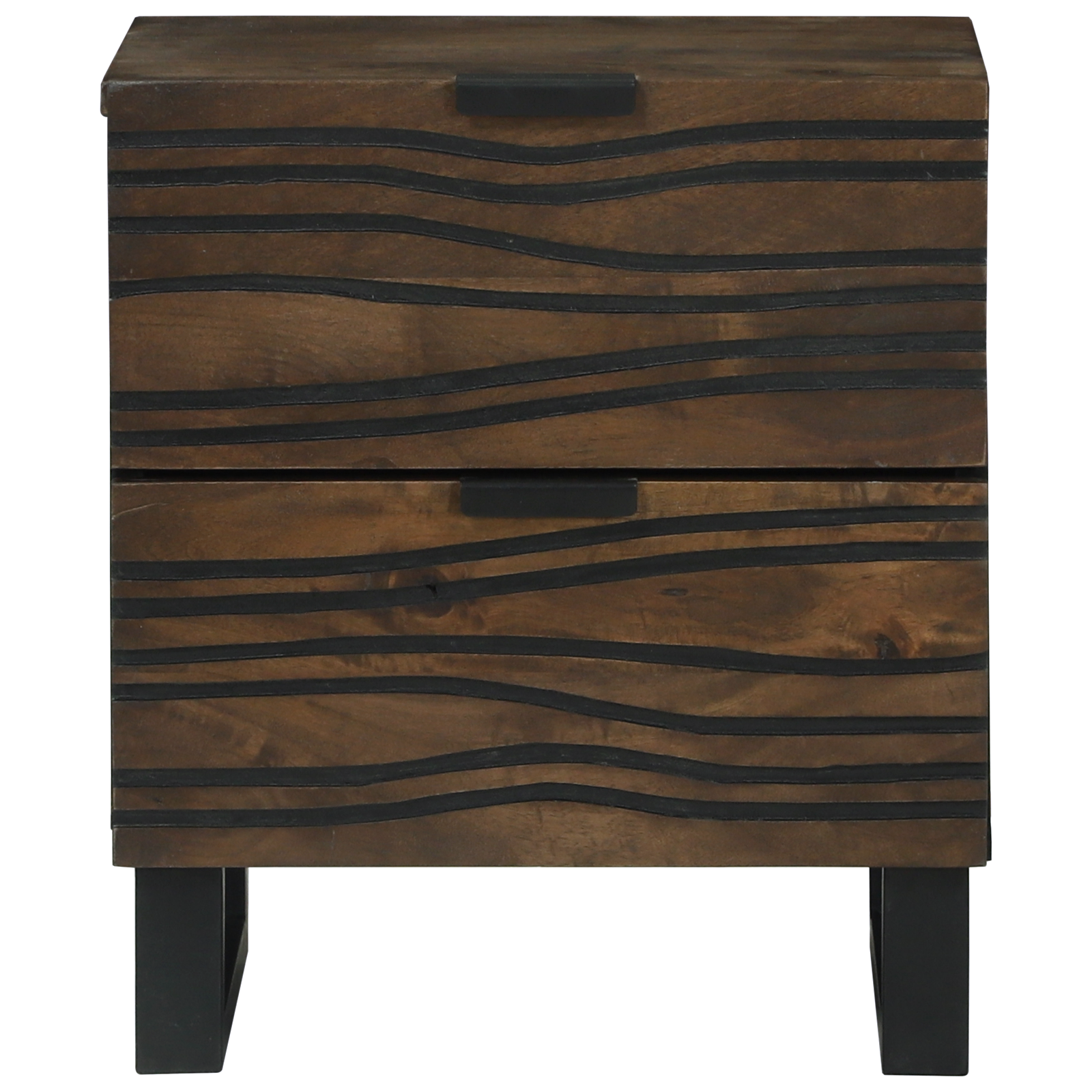 Bedside Cabinets 2 pcs 40x33.5x46 cm Solid Wood Mango - Image 5