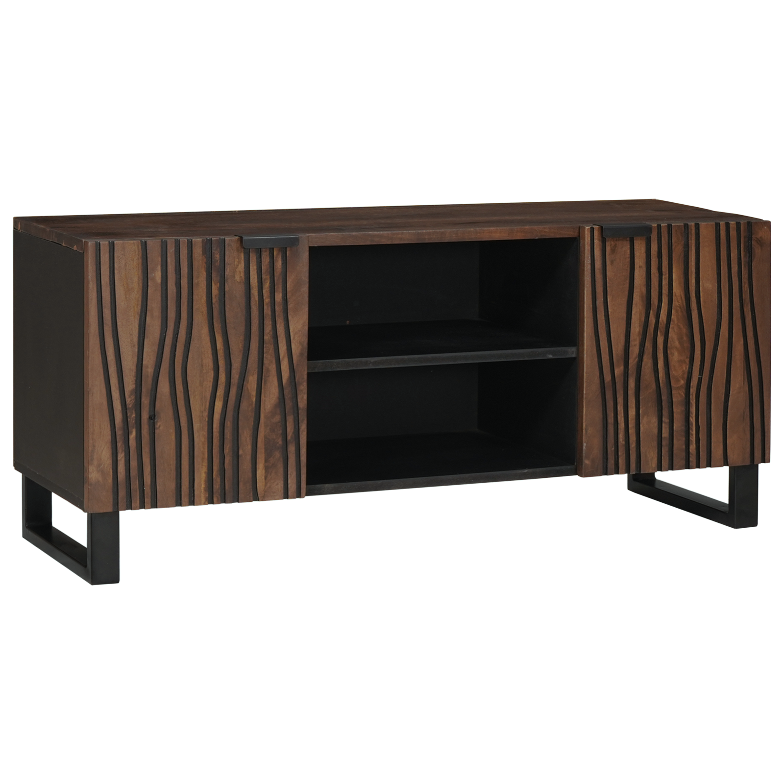 TV Kast 105×33.5×46 cm Massief Houten Mango