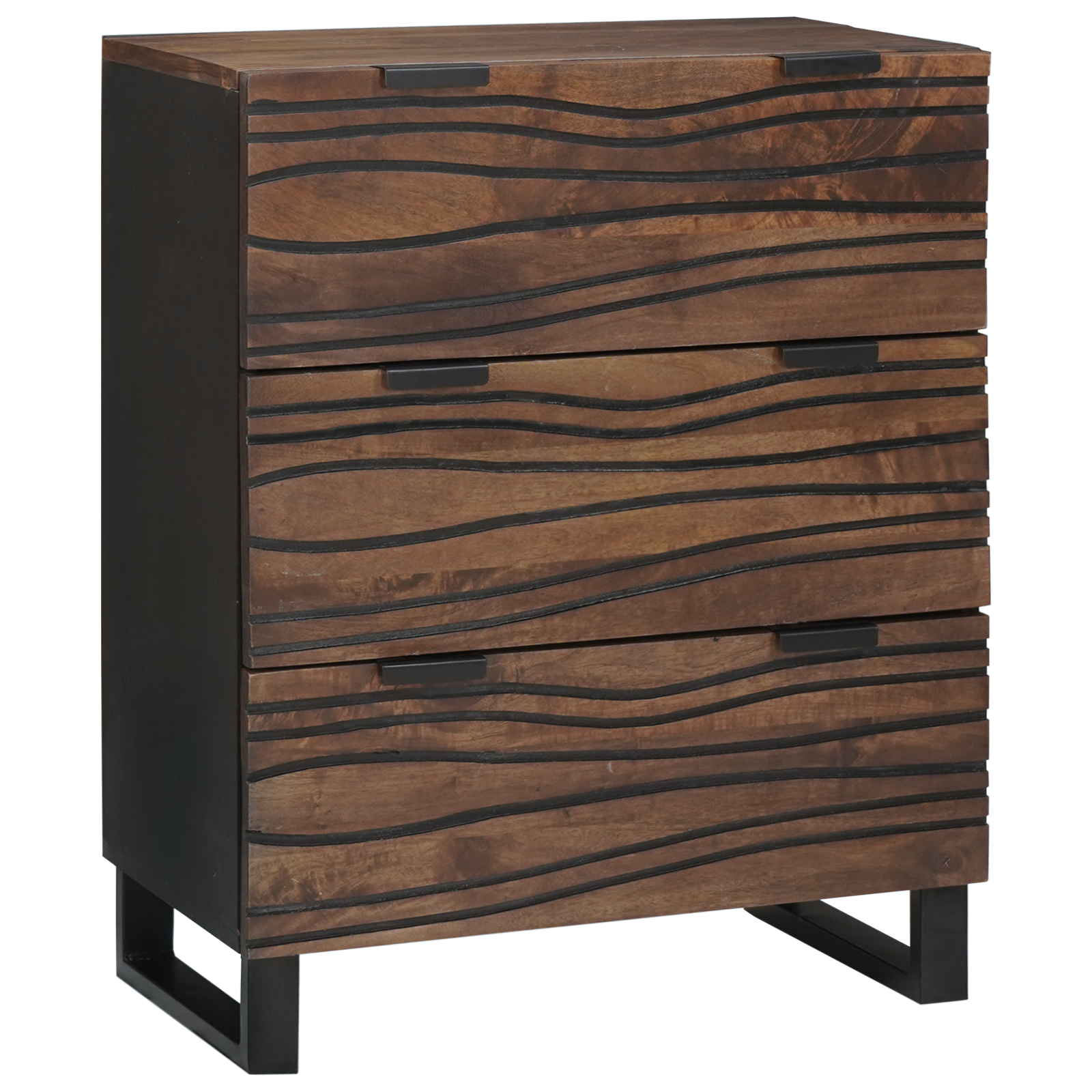 Dressoir van 60×33,5×75 cm van Massief Mango Hout