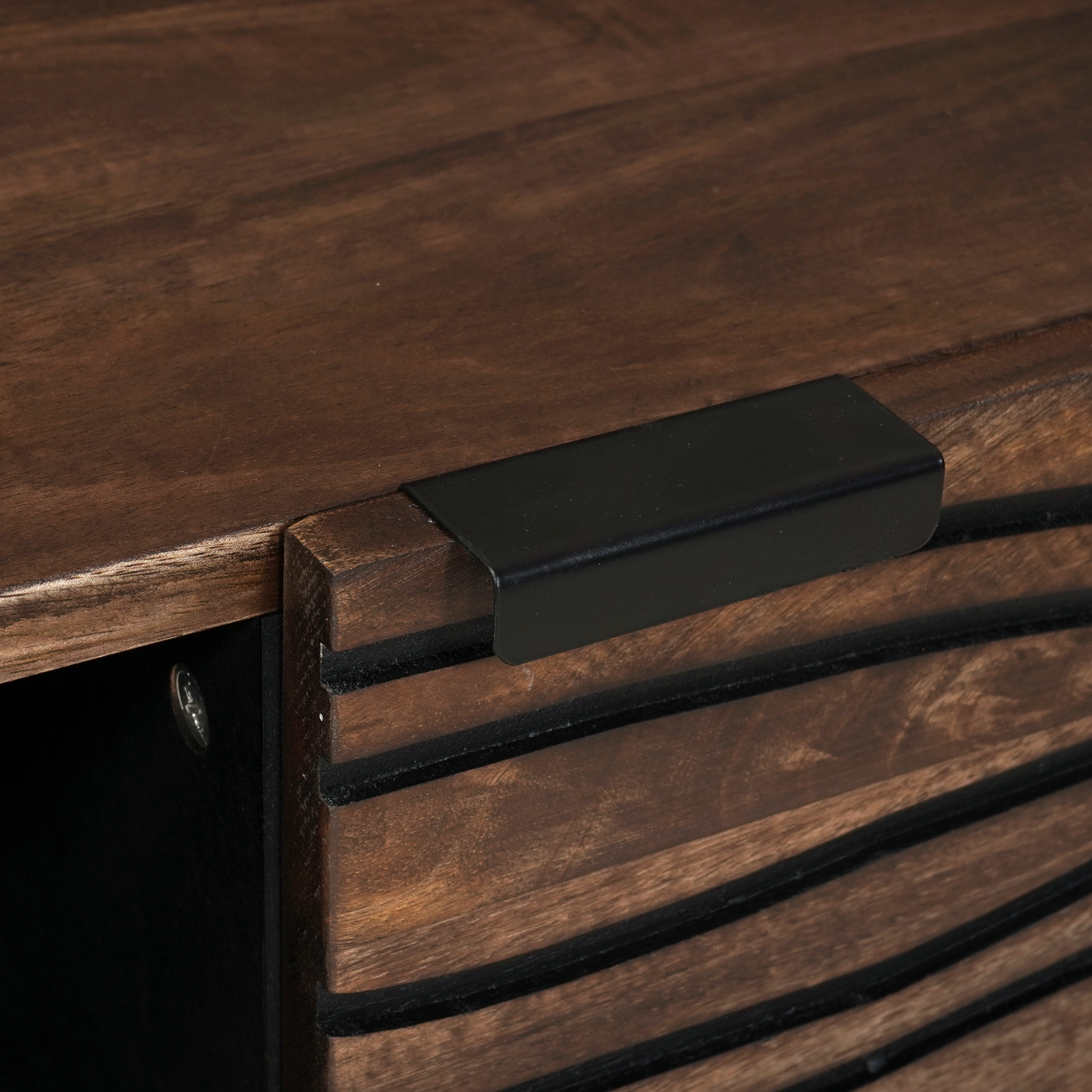 Coffee Table 80x50x40 cm Solid Wood Mango & Engineered Wood - Image 8