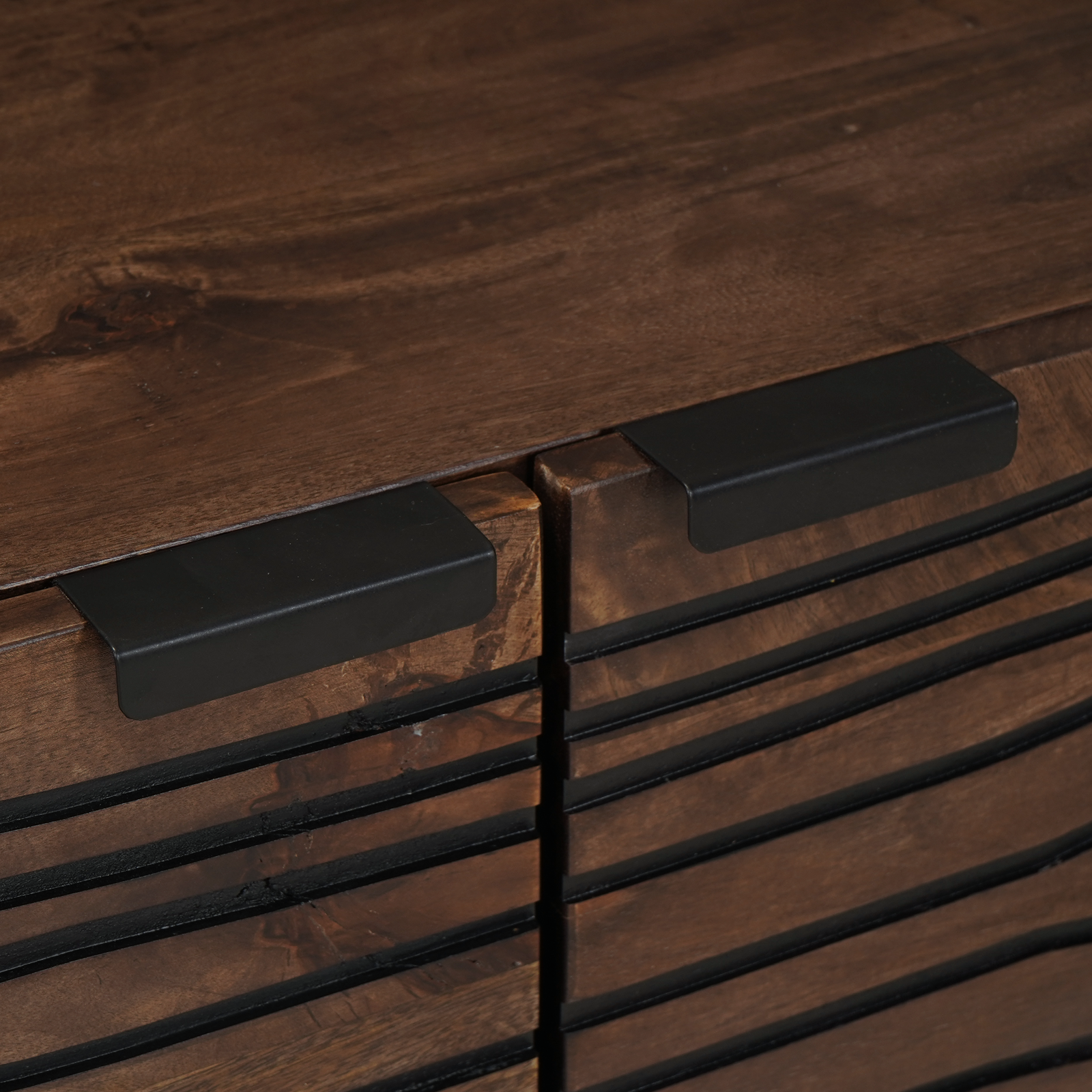 Coffee Table 80x50x40 cm Solid Wood and Engineered Wood - Image 7