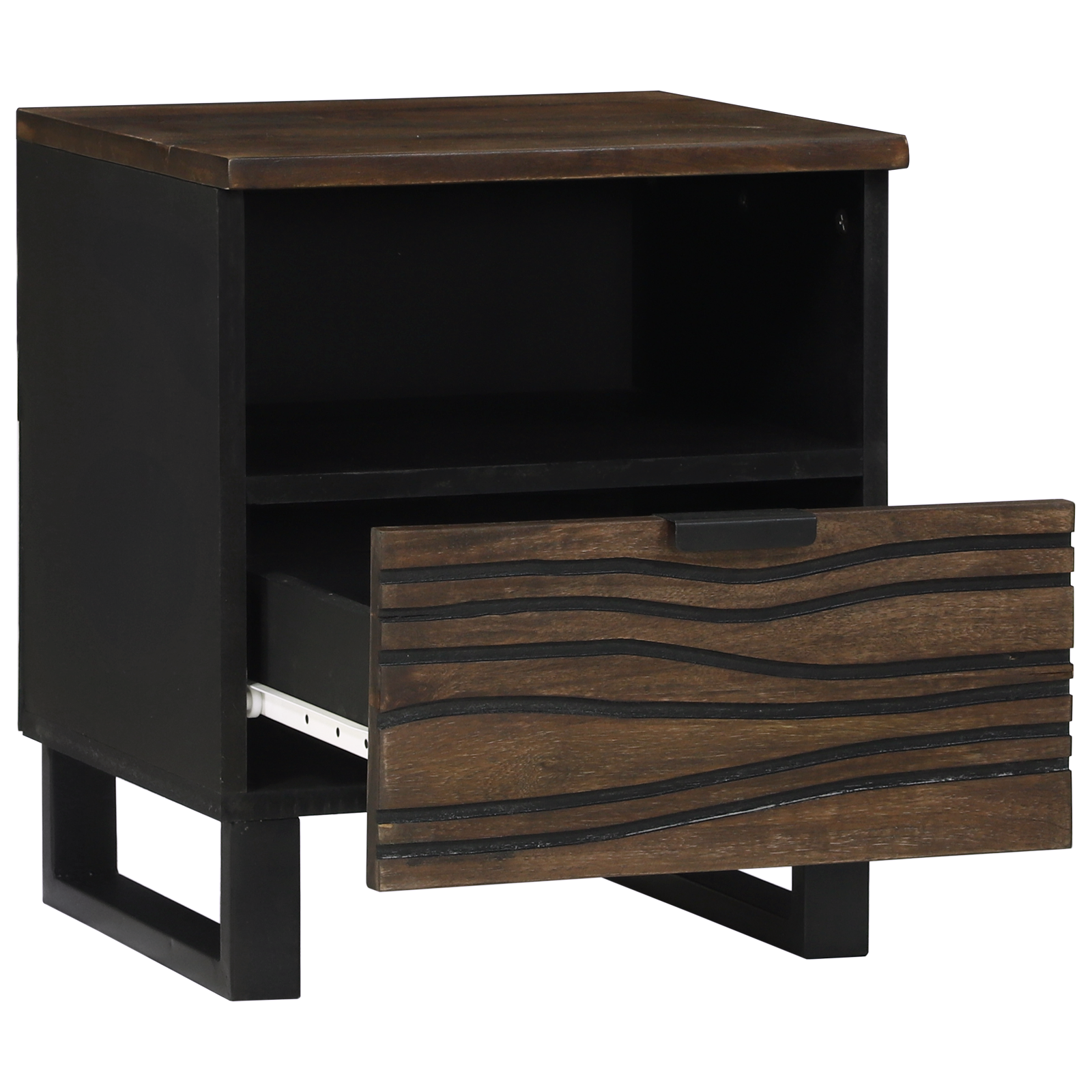 Bedside Cabinet 40x33x46 cm Solid Wood Mango - Image 2