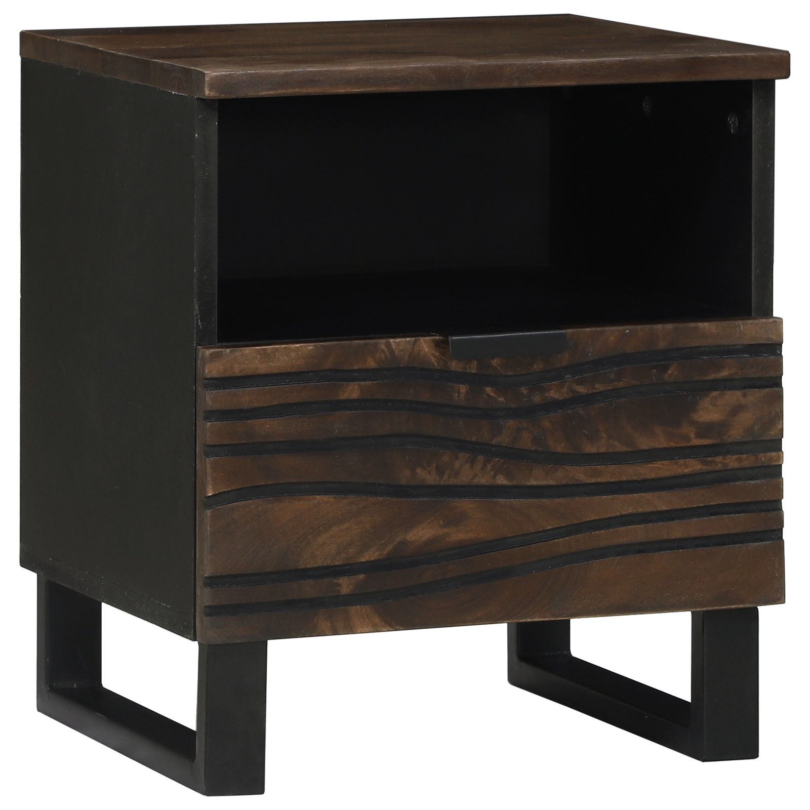 Bedside Cabinets 2 pcs 40x33x46 cm Solid Wood Mango - Image 4