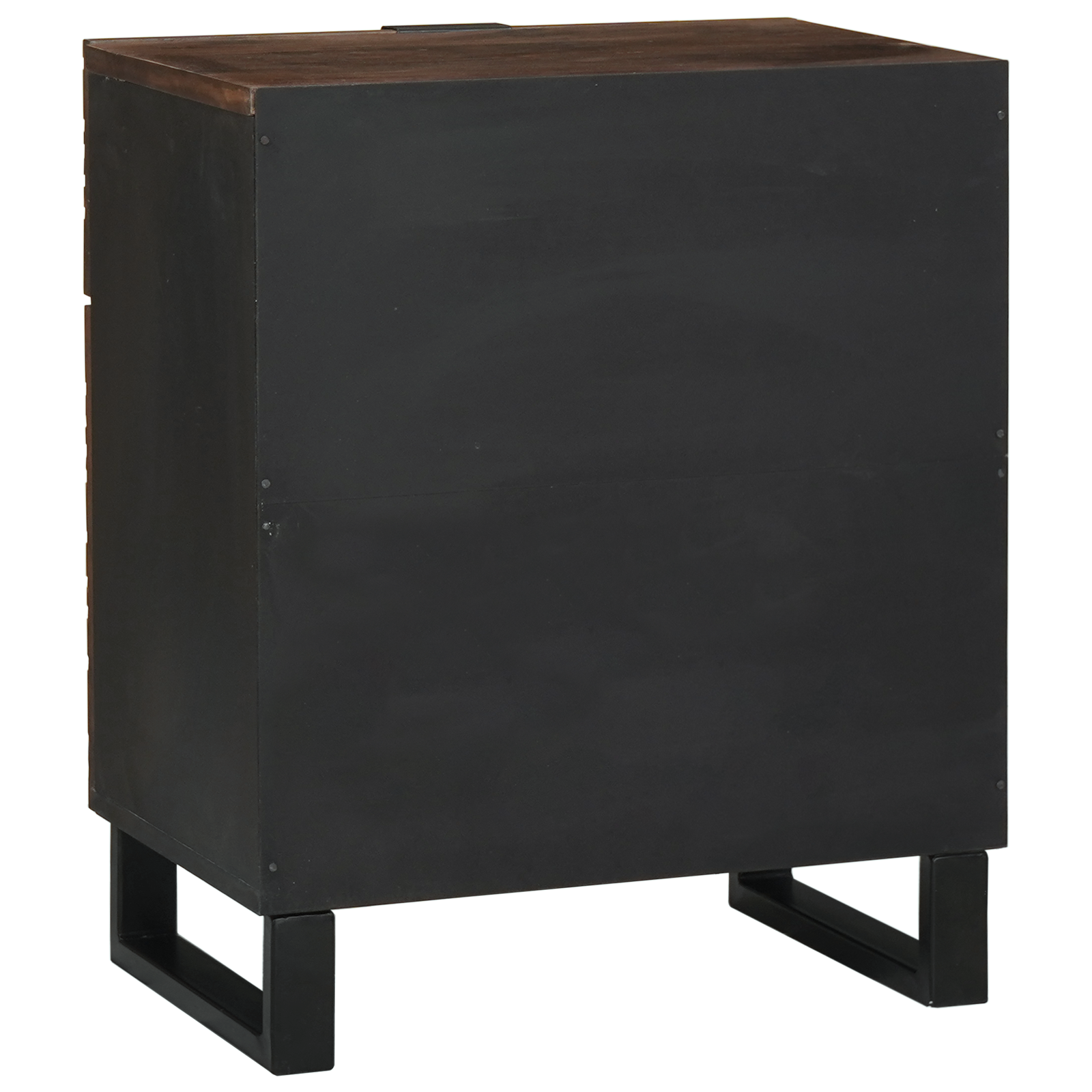 Bedside Cabinet 50x33x60 cm Solid Wood Walnut - Image 5