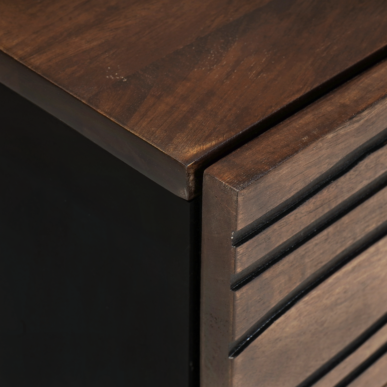 Bedside Cabinet 50x33x60 cm Solid Wood Mango & Engineered Wood - Image 6