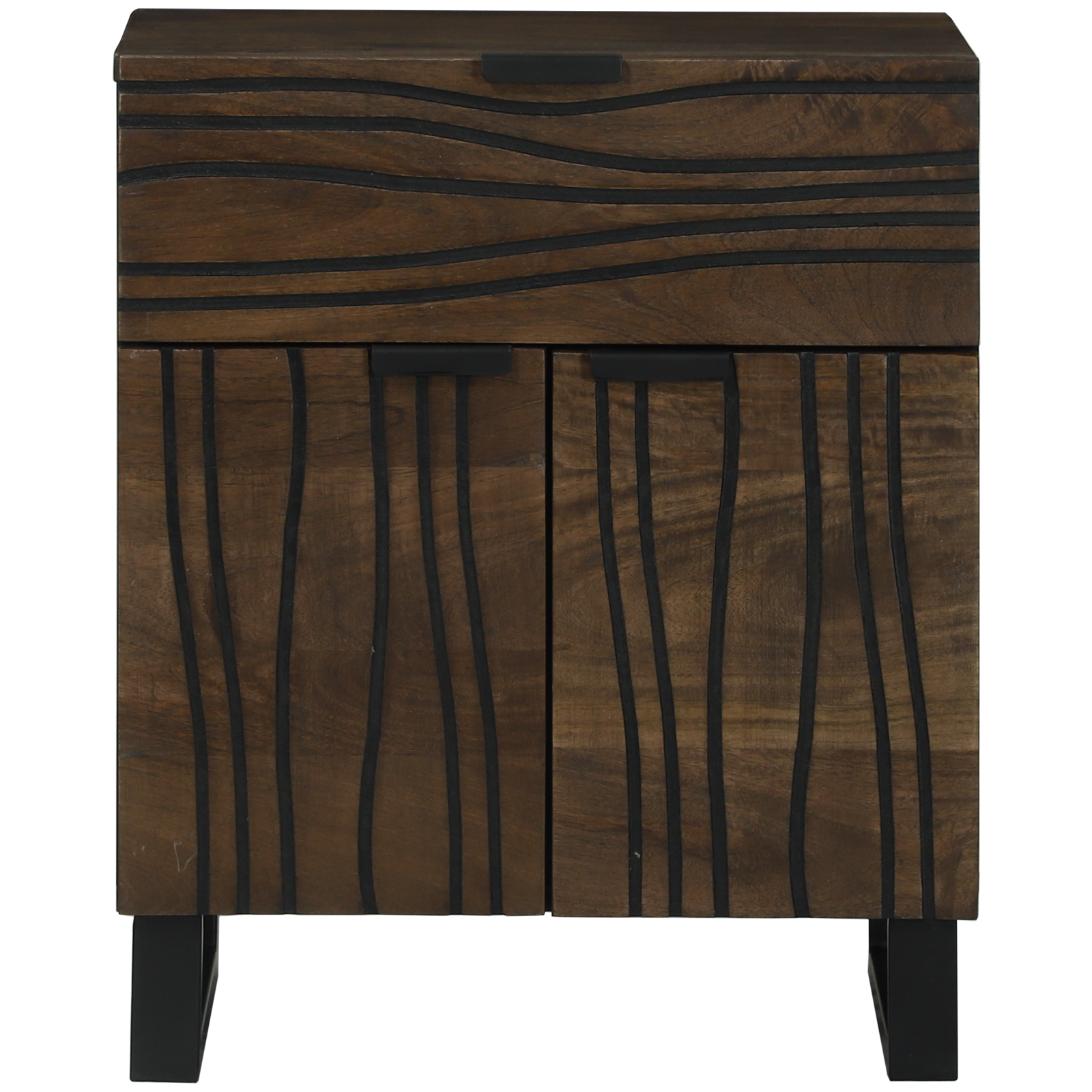 Bedside Cabinet 50x33x60 cm Solid Wood Mango - Image 3