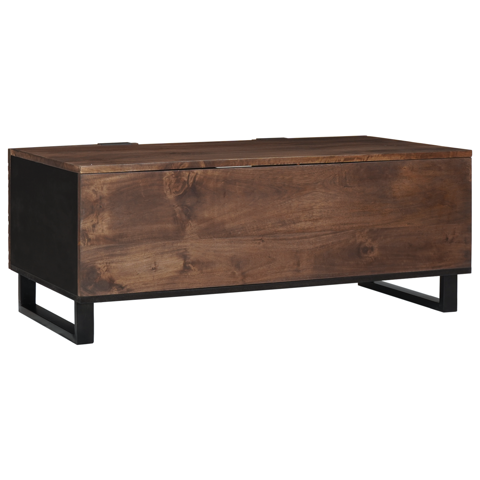 Coffee Table 100x54x40 cm Solid Wood Mengou0026Engineered Wood - Image 5