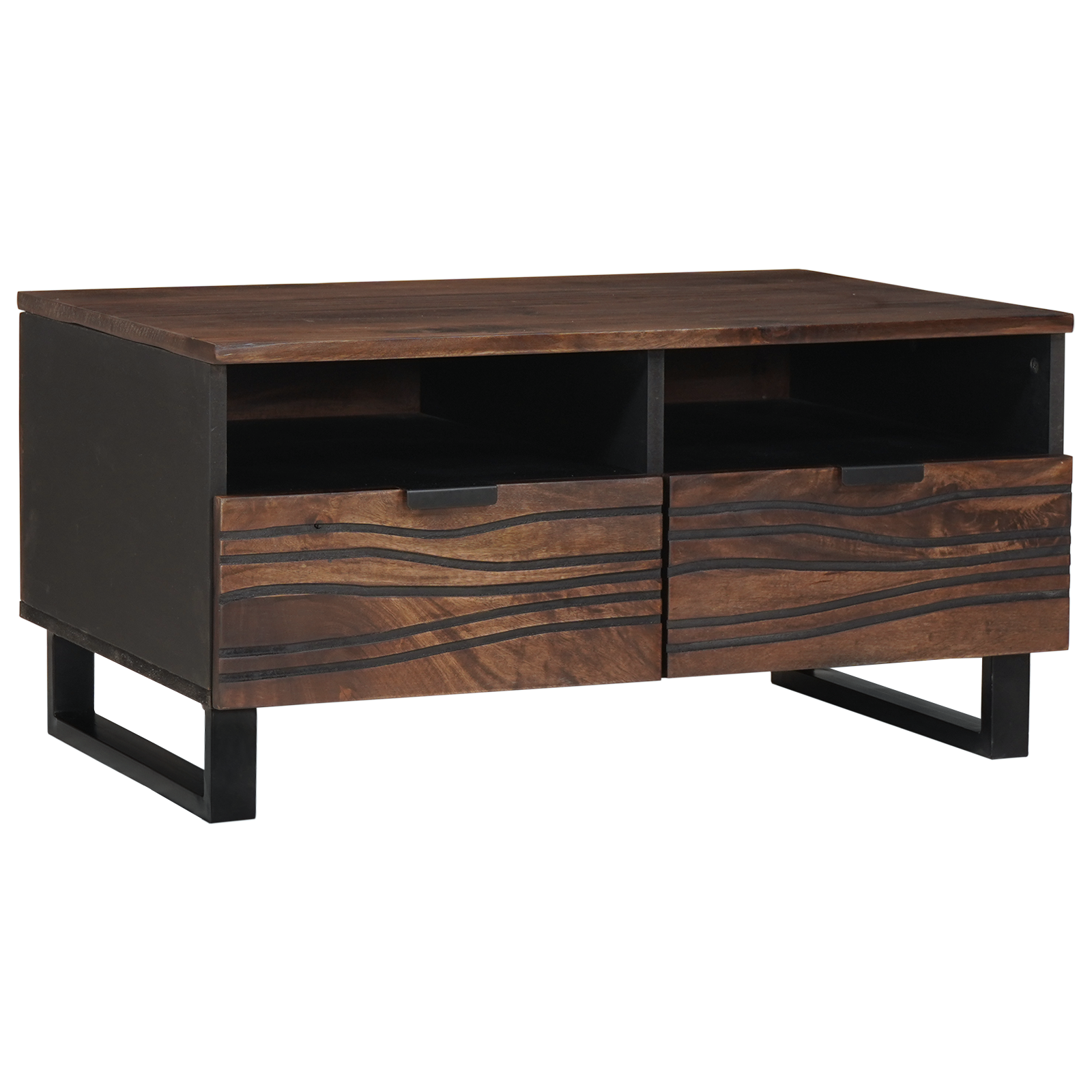 Salontafel 80x54x40 cm Massief Mango Hout