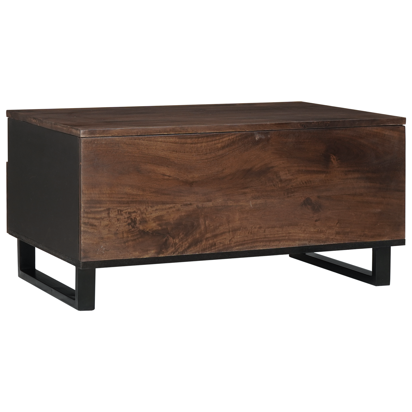 Coffee Table 80x54x40 cm Solid Mango Wood - Image 5