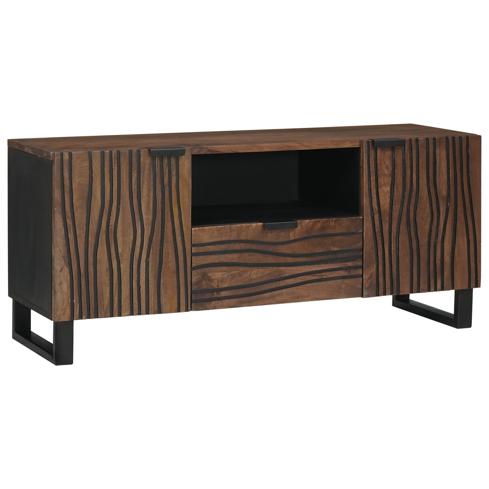 TV-kast 105×33,5×46 cm van massief mango hout