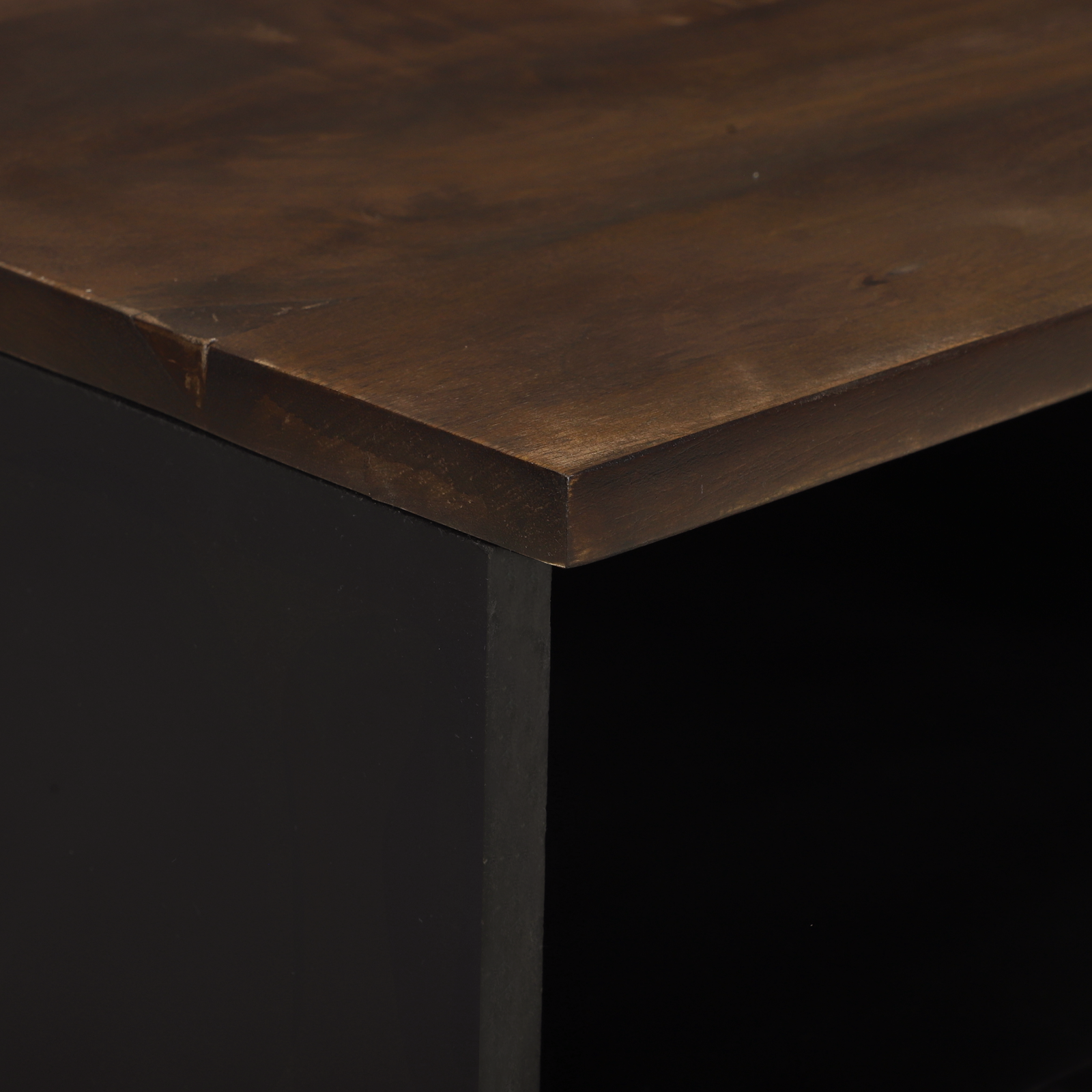 TV Cabinet 100x33.5x46 cm Solid Wood Mangou&Engineered Wood - Image 8