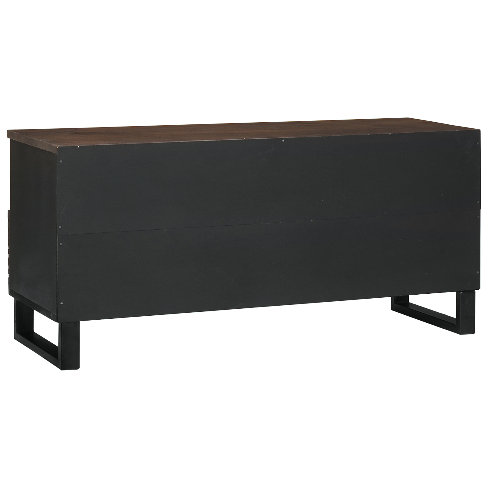 TV Cabinet 100x33.5x46 cm Solid Wood Mangou&Engineered Wood - Image 5