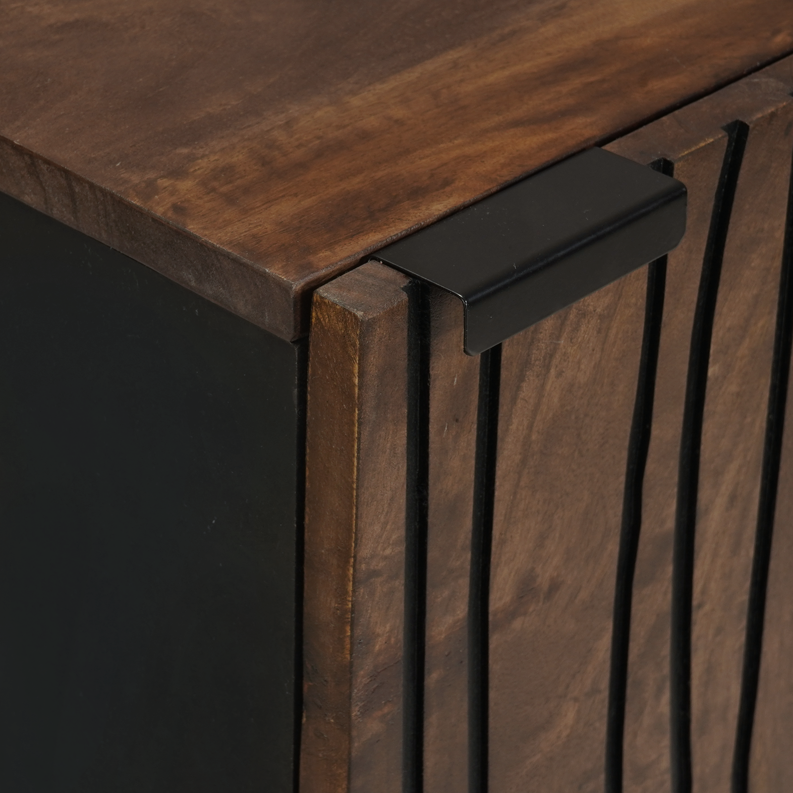 Sideboard 40x33.5x75 cm Solid Mango Wood - Image 6