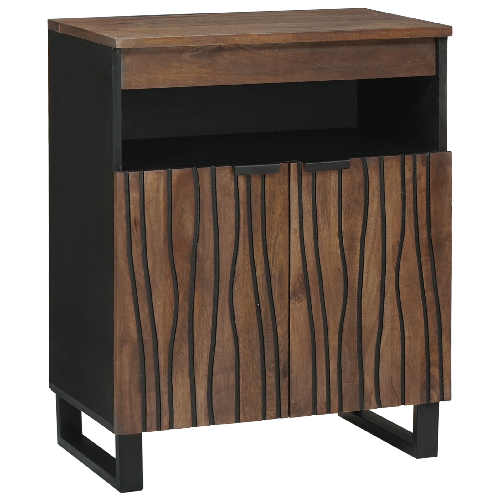 Dressoir 60×33,5×75 cm van Massief Hout en Geengineerd Hout