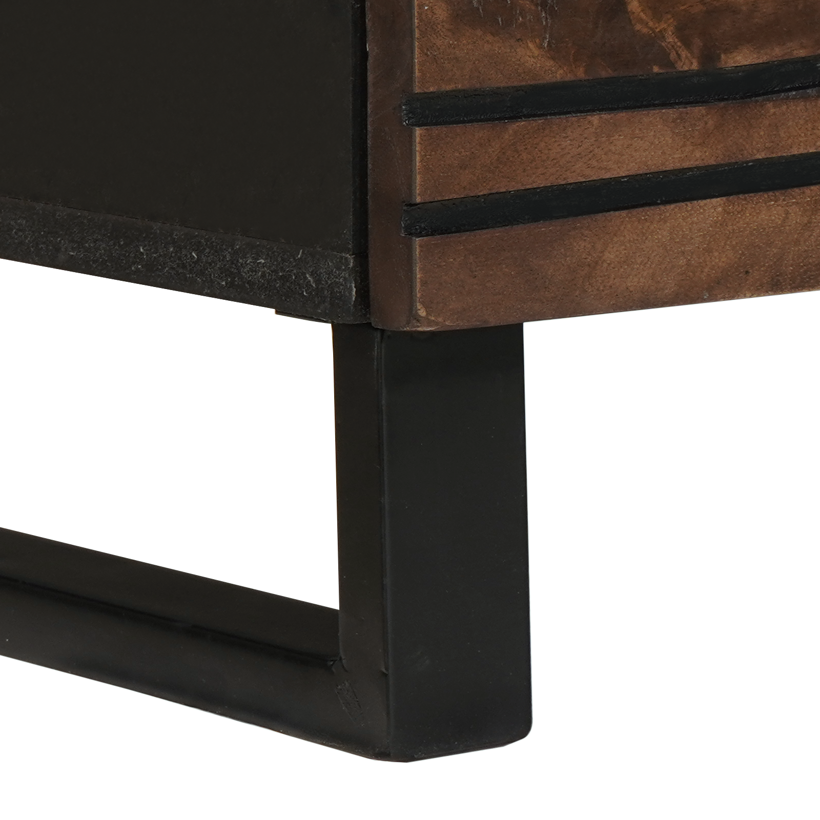 Highboard 60x33.5x100 cm Solid Wood Mango - Image 7