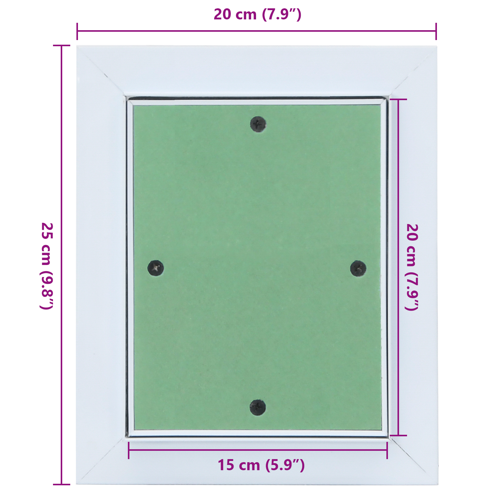 Access Panel with Aluminum Frame and Plasterboard 150x200 mm - Image 10