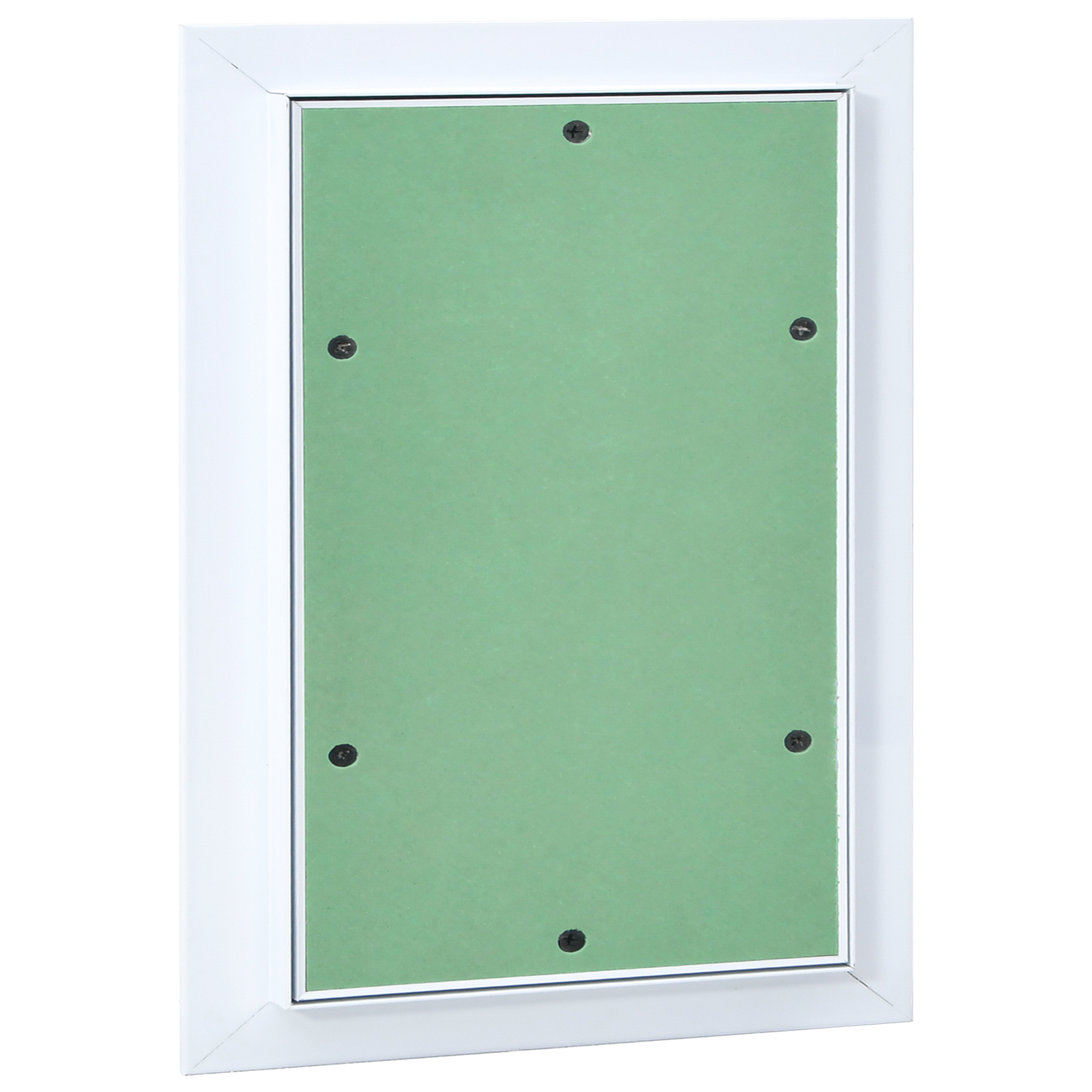 Access Panel Green, Silver Aluminium, Plaster 350 x 250 x 12.5 mm - Image 3