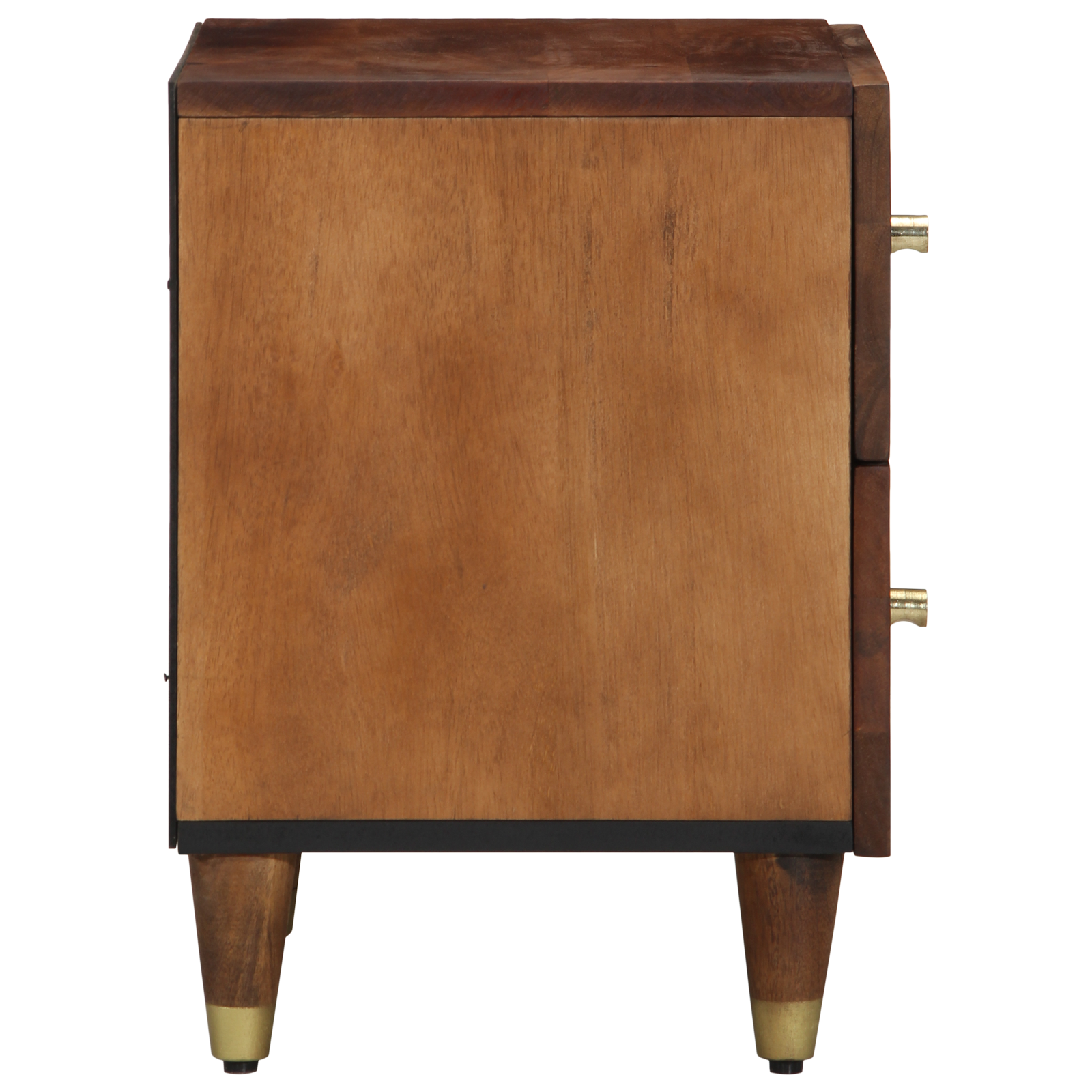 Bedside Cabinets 2 pcs 40x33,5x46 cm Solid Wood Mango - Image 5