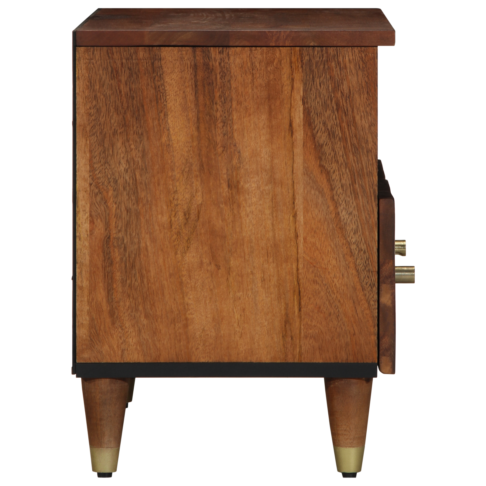 TV Cabinet 70x33x46 cm Solid Wood Mango - Image 4