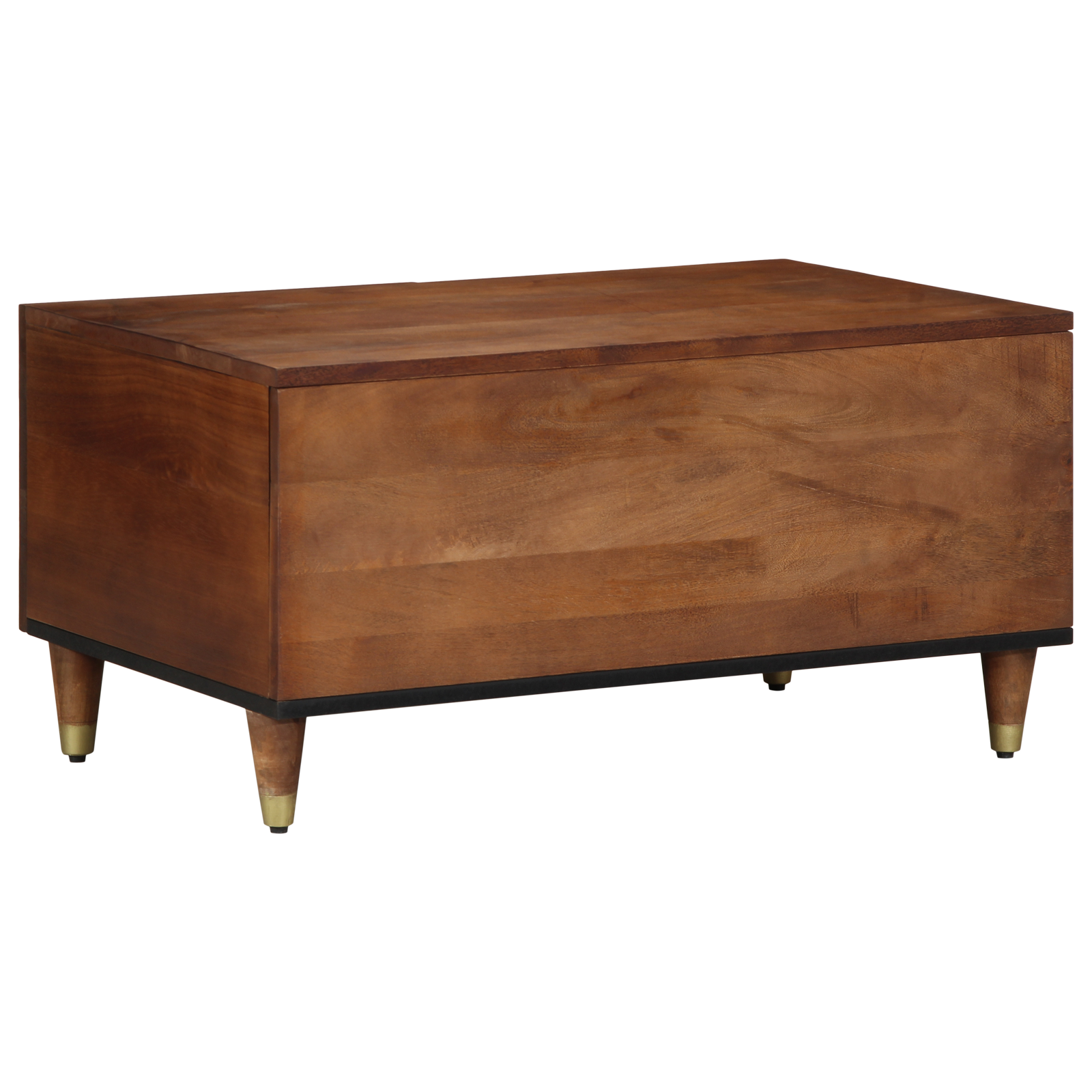Coffee Table 80x50x40 cm Solid Wood Mango - Image 5