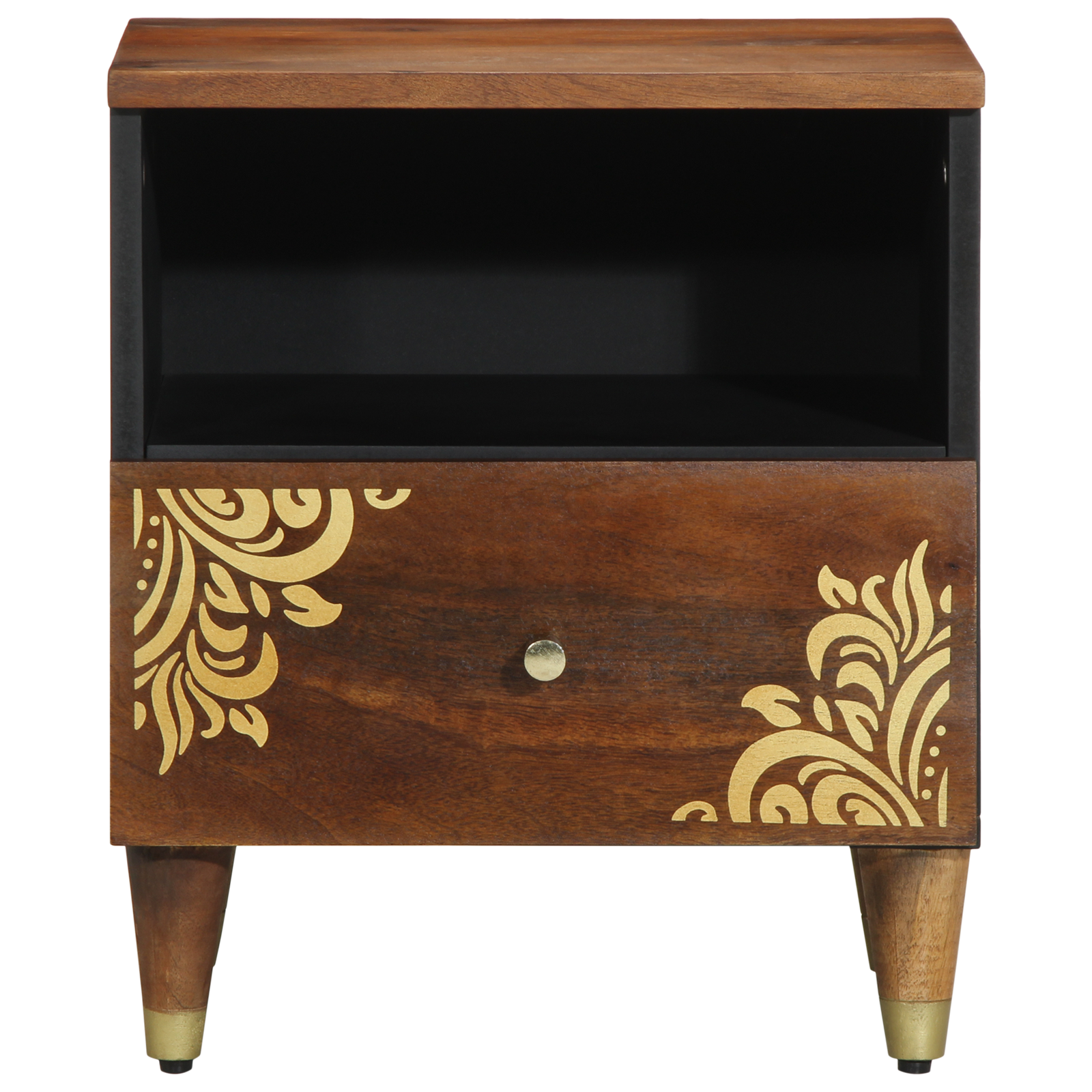 Bedside Cabinet 40x33x46 cm Solid Wood Mango - Image 3