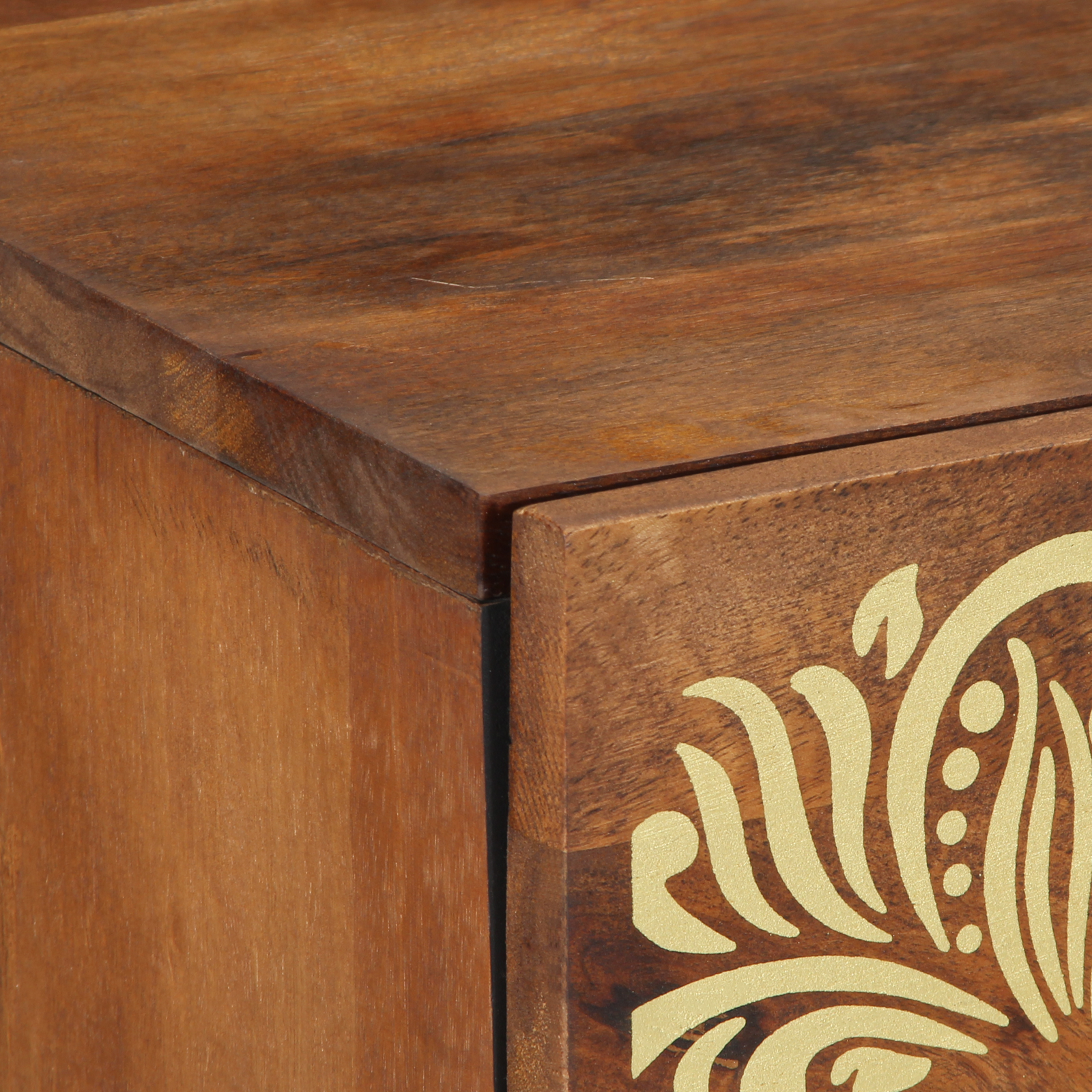 Bedside Cabinet 50x33x60 cm Solid Wood Mango - Image 6