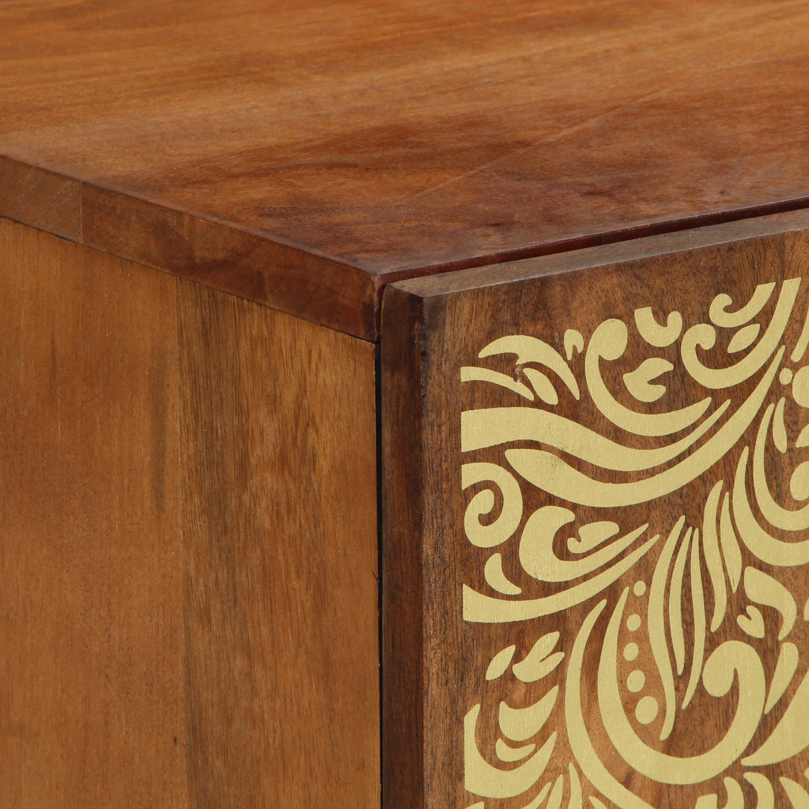 TV Cabinet 105x33x46 cm Solid Wood Mango - Image 6