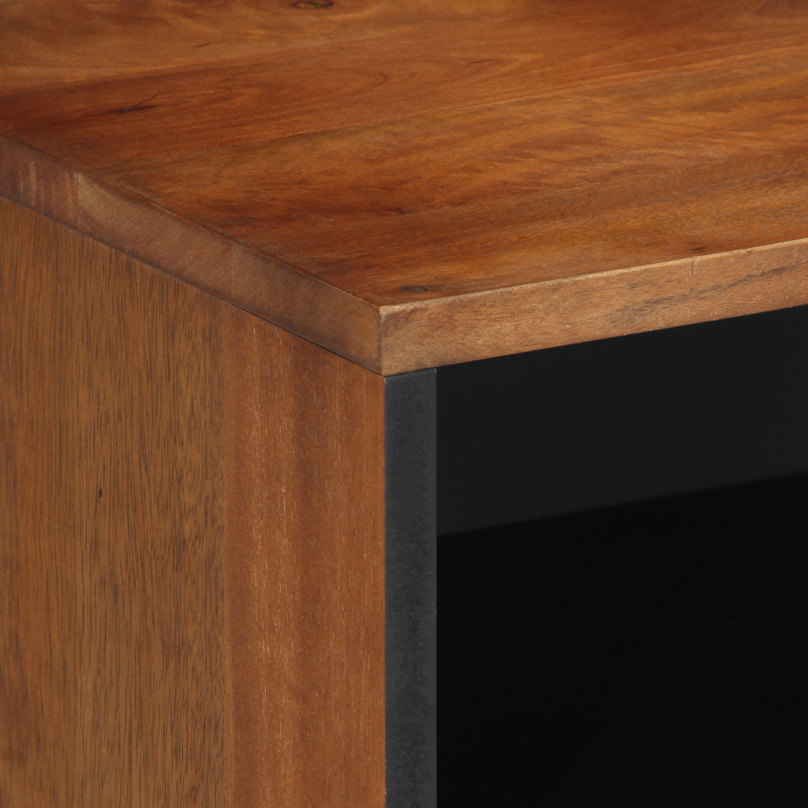 TV Cabinet Honey brown Solid mango wood, Engineered wood - Image 6