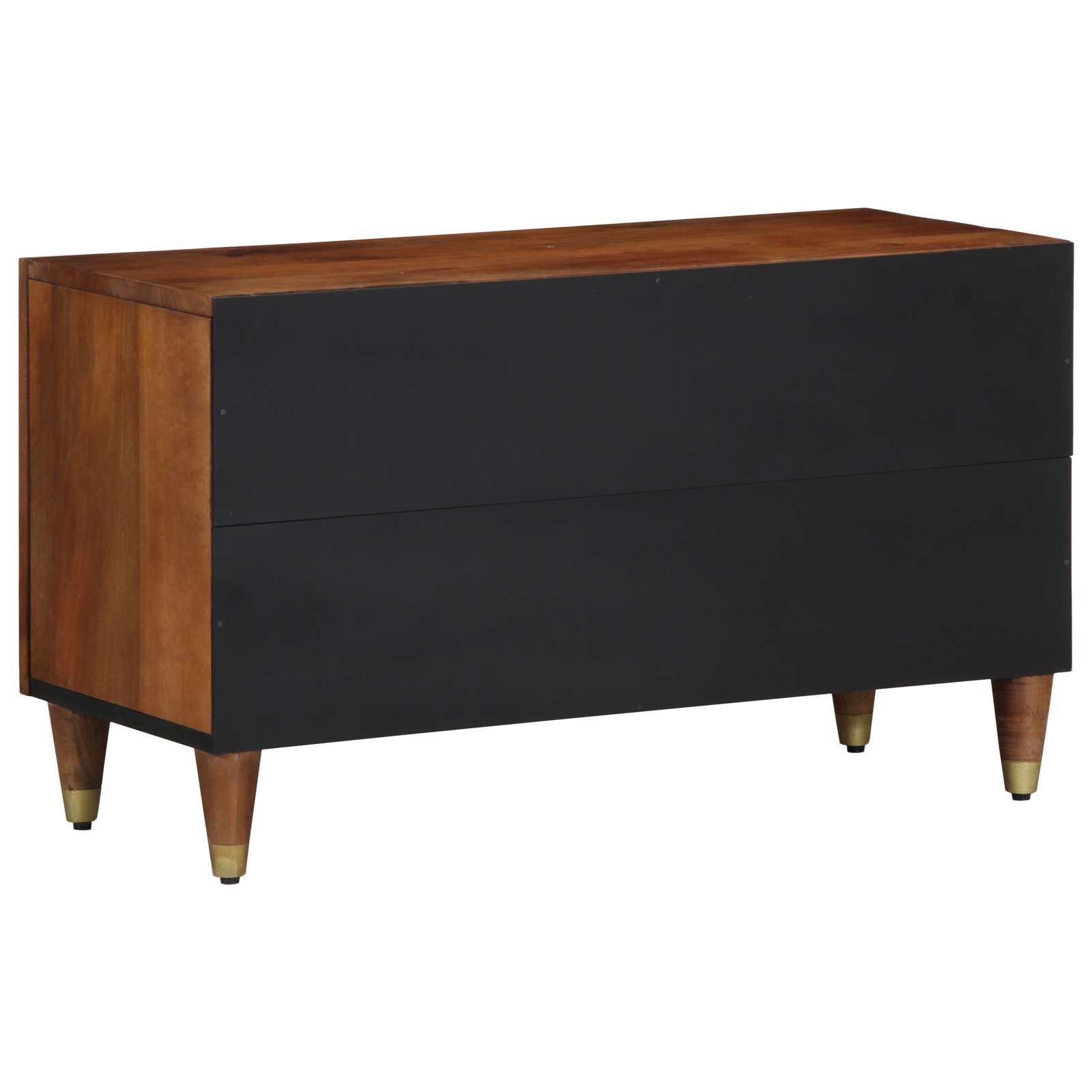 TV Cabinet Honey brown Solid mango wood, Engineered wood - Image 5