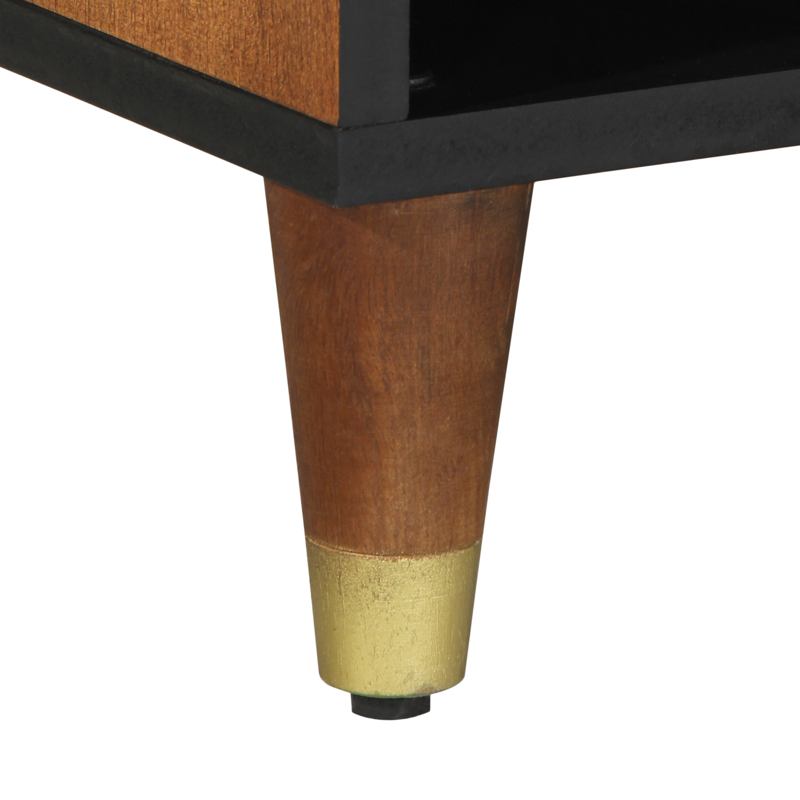 TV Cabinet 100x33x46 cm Solid Wood Mango - Image 8