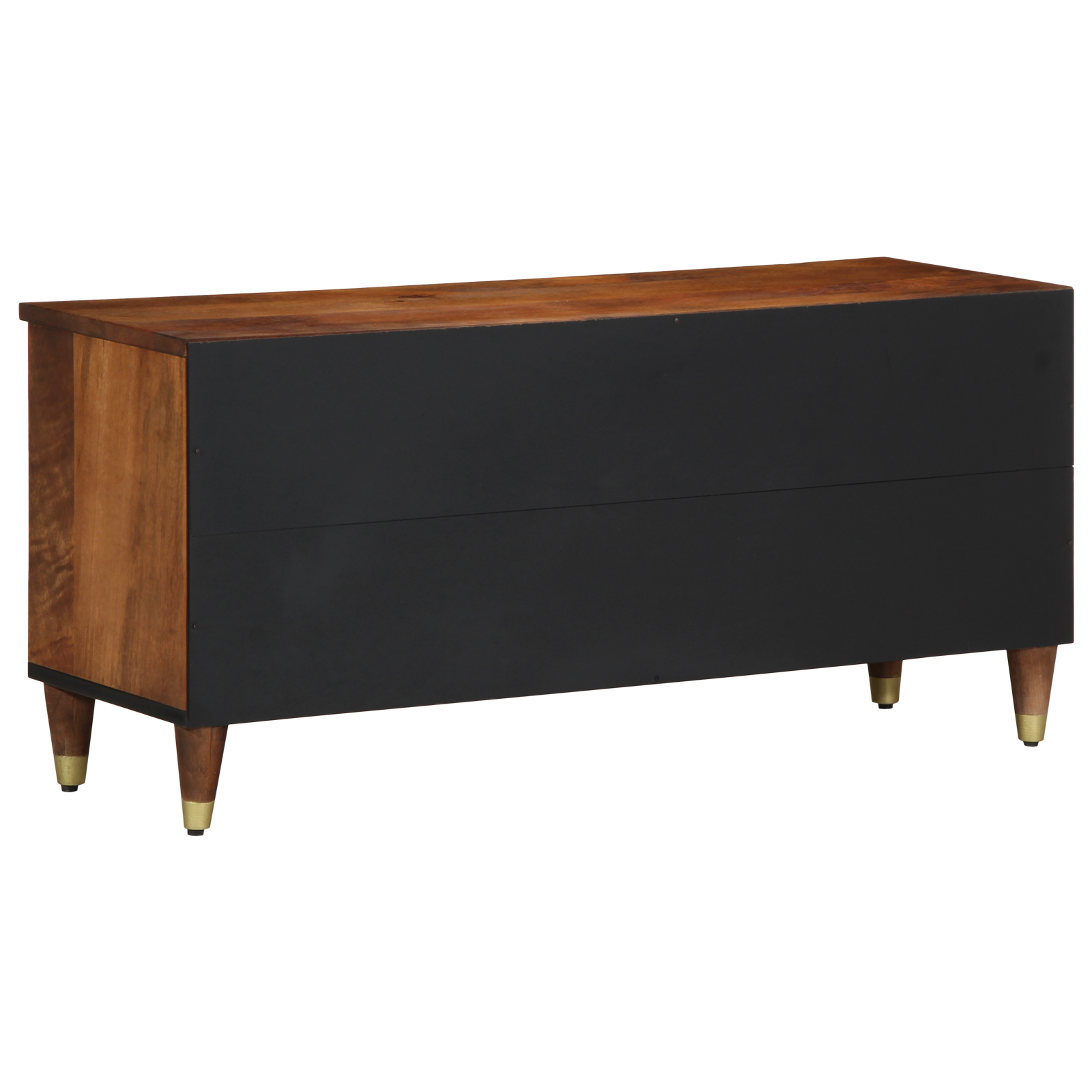 TV Cabinet 100x33x46 cm Solid Wood Mango - Image 5