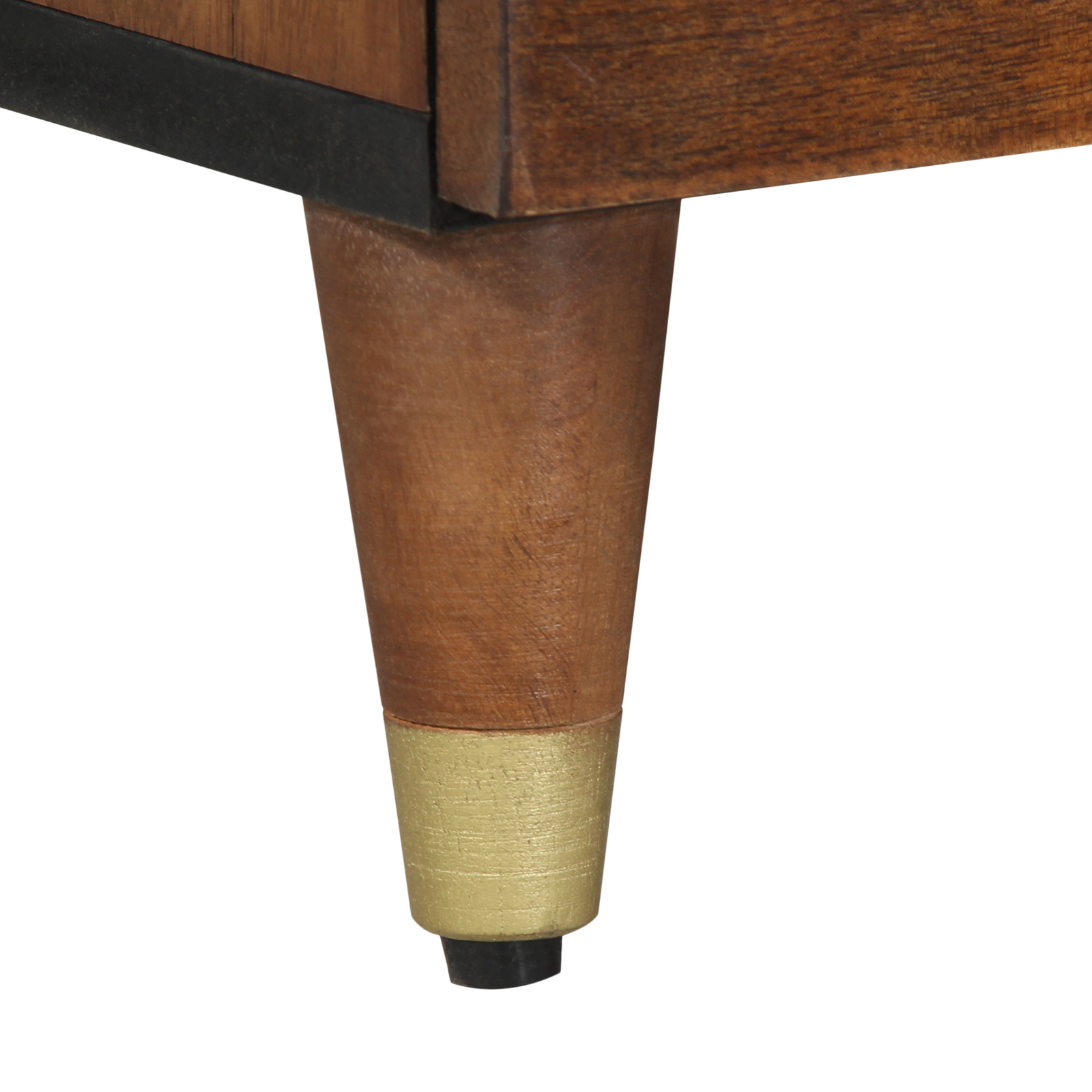 TV Cabinet 100x33x46 cm Solid Wood Mango - Image 8