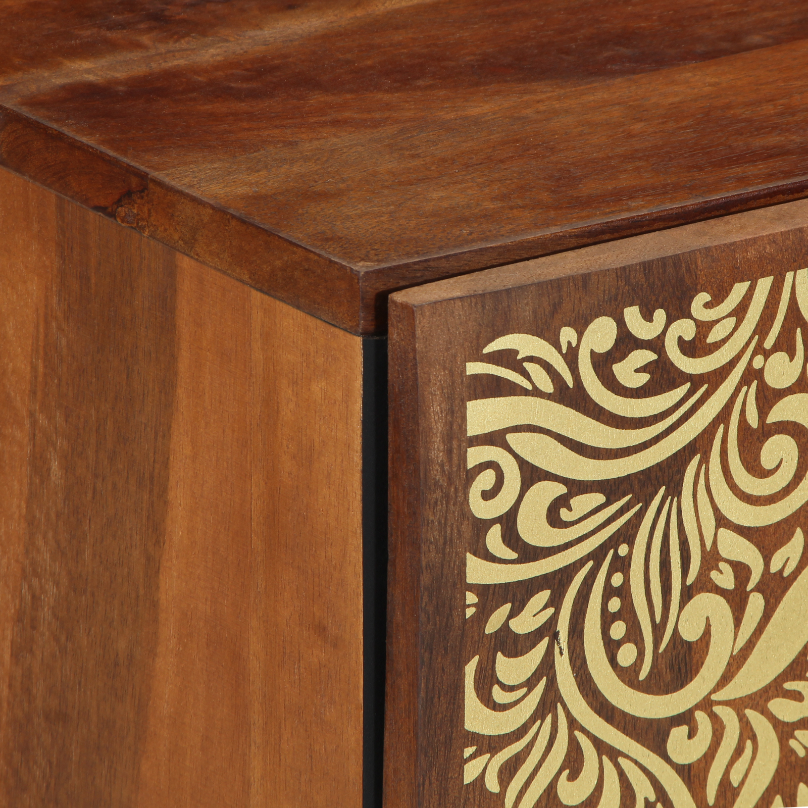 Bathroom Cabinet Honey Brown Solid Acacia Wood 38 x 33 x 58 cm - Image 6