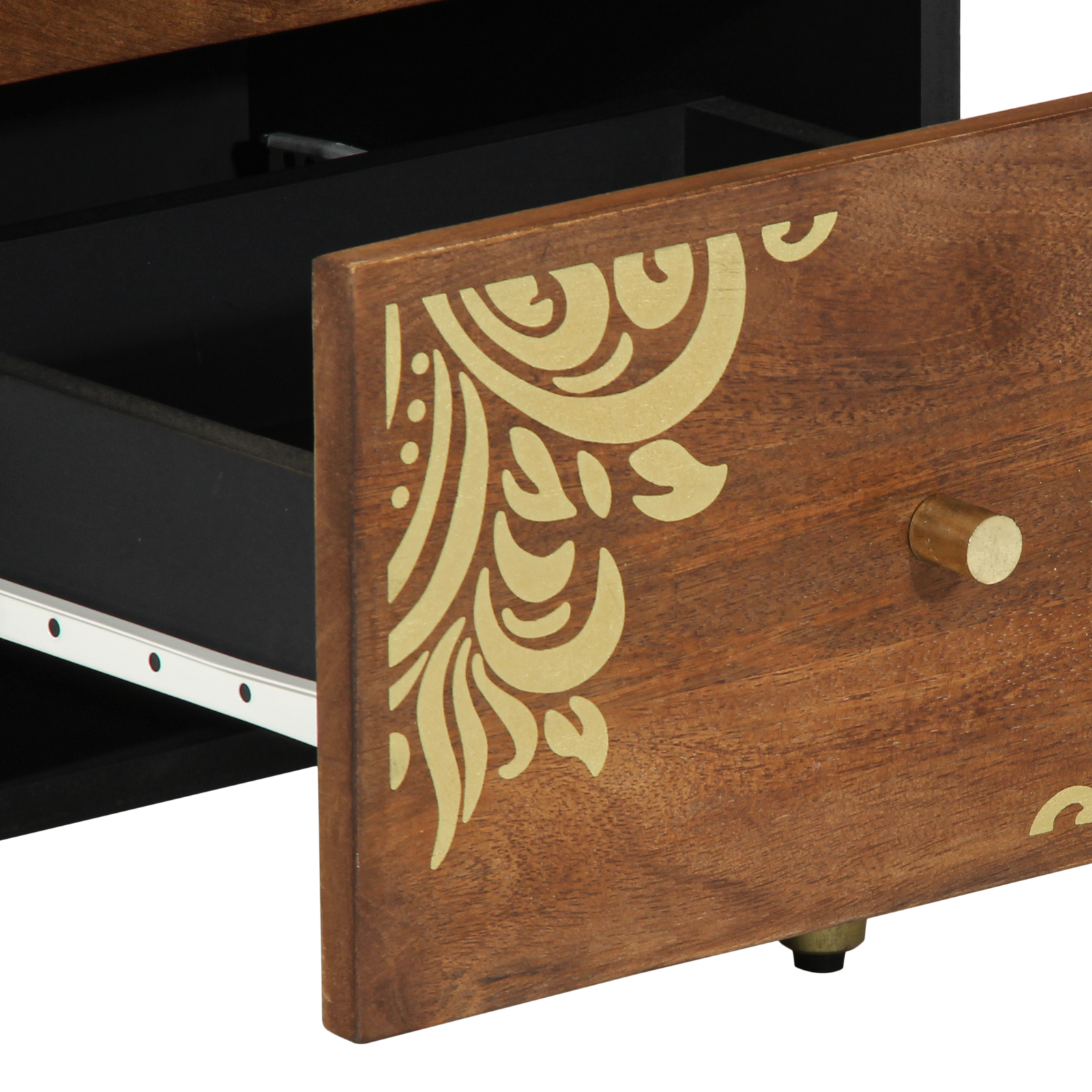 Sideboard Honey brown Solid Wood 40 x 33 x 75 cm Sideboard - Image 7