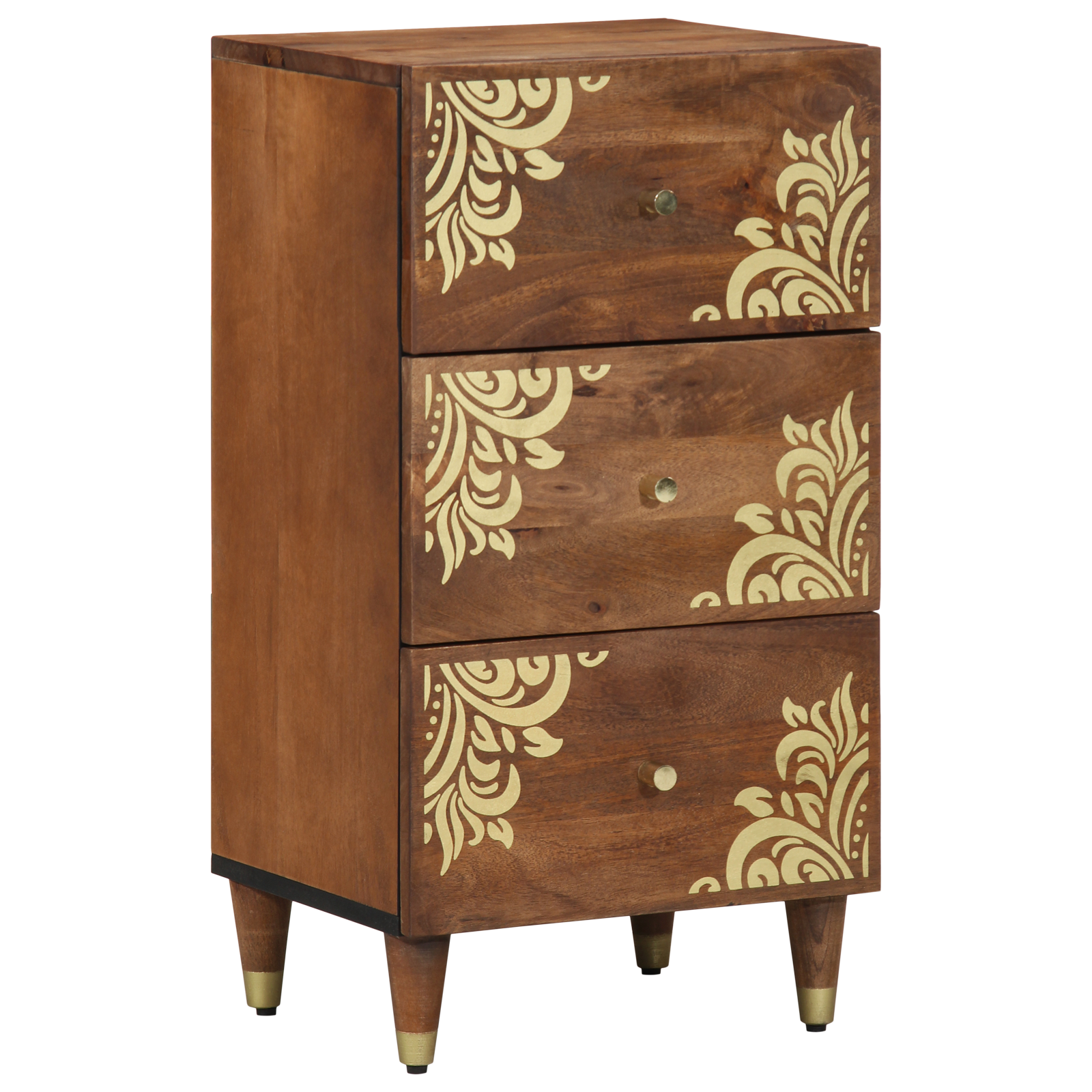 Sideboard Honey brown Solid Wood 40 x 33 x 75 cm Sideboard