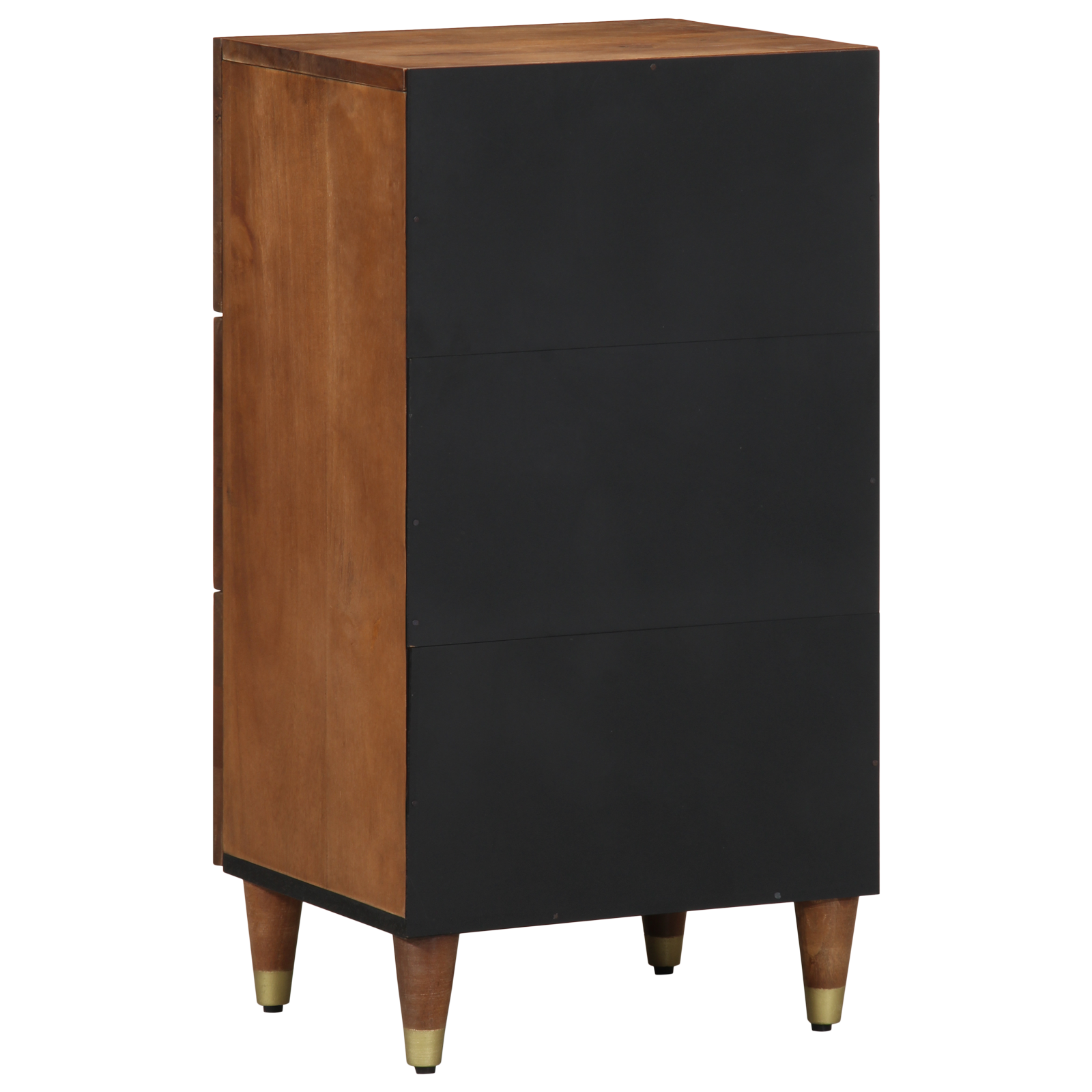 Sideboard Honey brown Solid Wood 40 x 33 x 75 cm Sideboard - Image 5