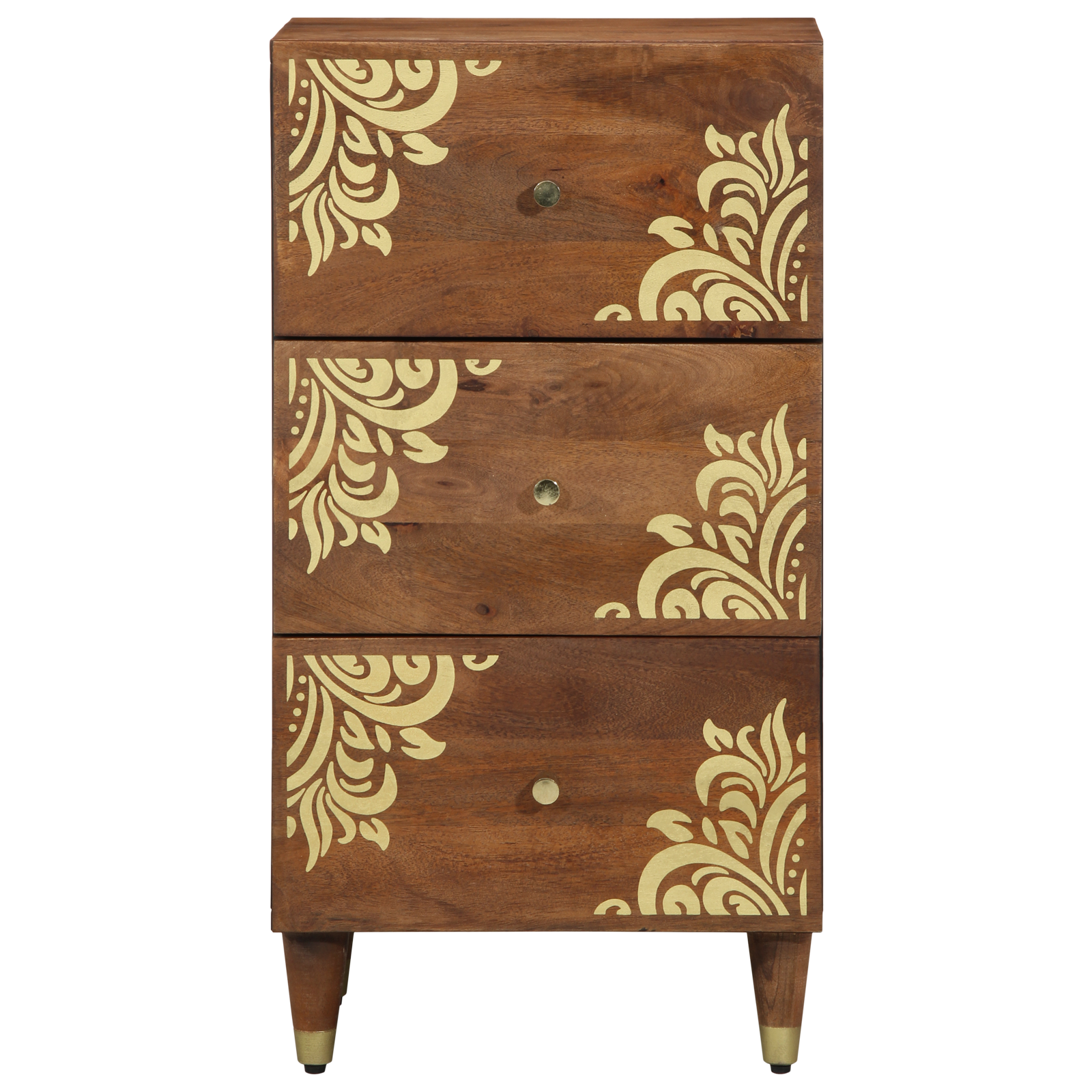 Sideboard Honey brown Solid Wood 40 x 33 x 75 cm Sideboard - Image 3