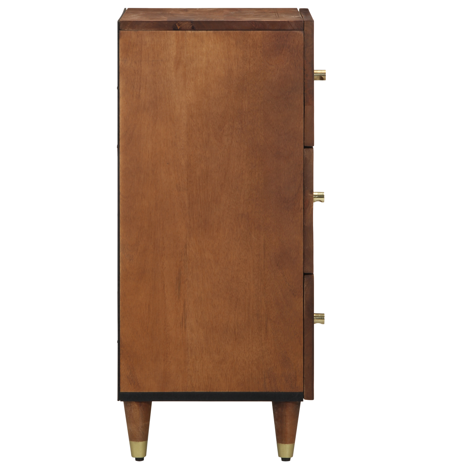 Sideboard Honey brown Solid Wood 40 x 33 x 75 cm Sideboard - Image 4