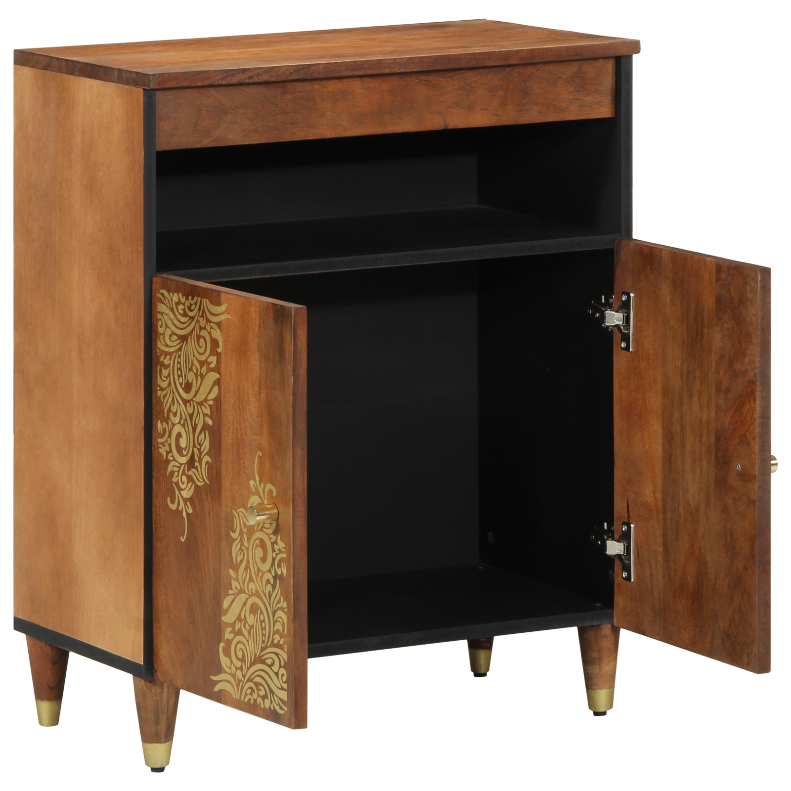 Sideboard 60x33x75 cm Solid Wood Mango - Image 2